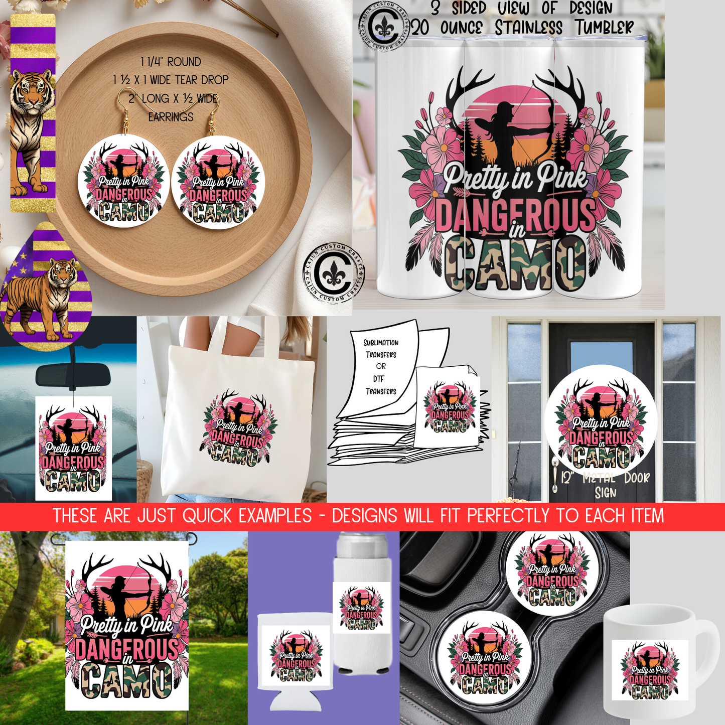 Pretty in Pink Dangerous in Camo