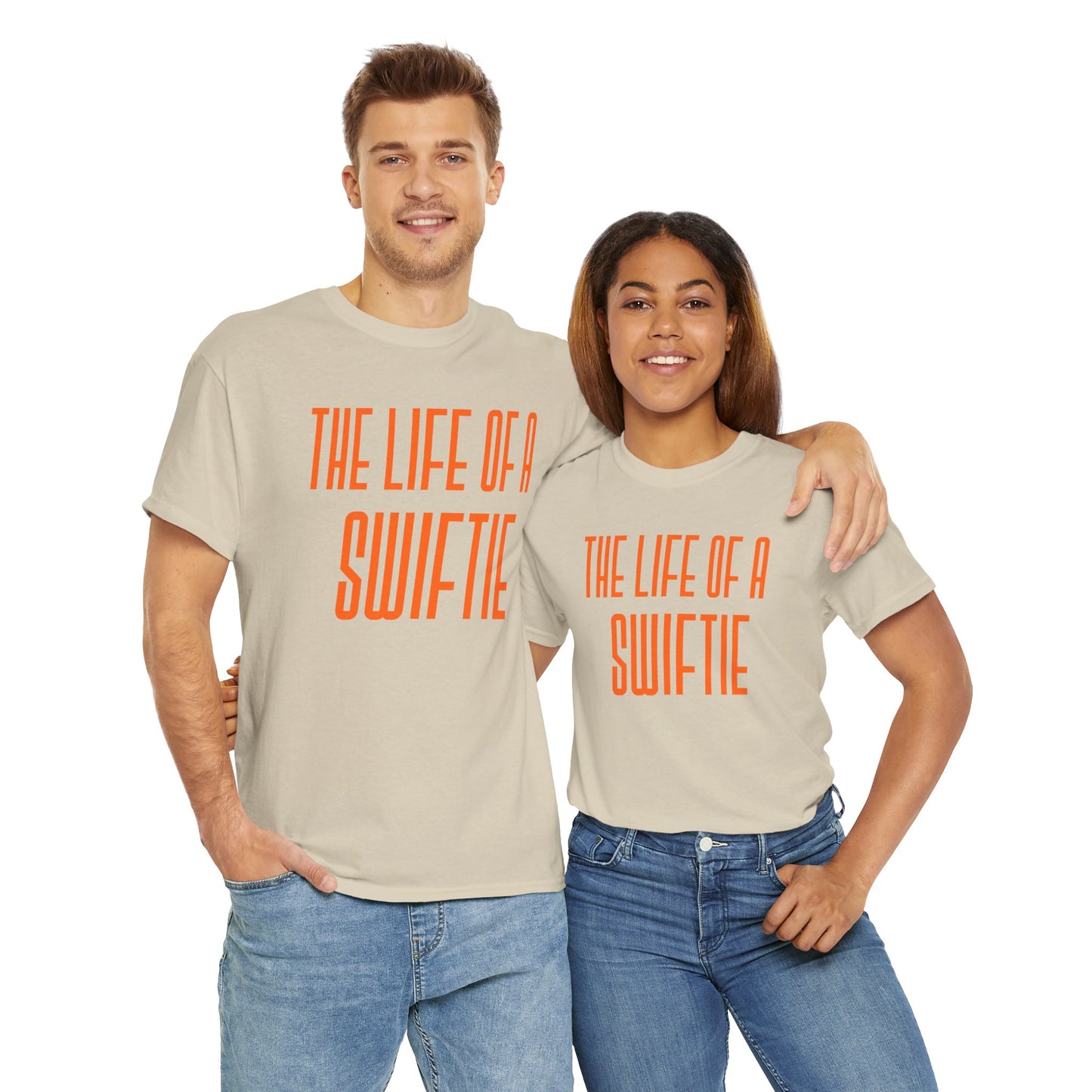The life of a Swiftie Unisex Heavy Cotton T-Shirt Music Lover Shirt, TS12 12 Swiftie