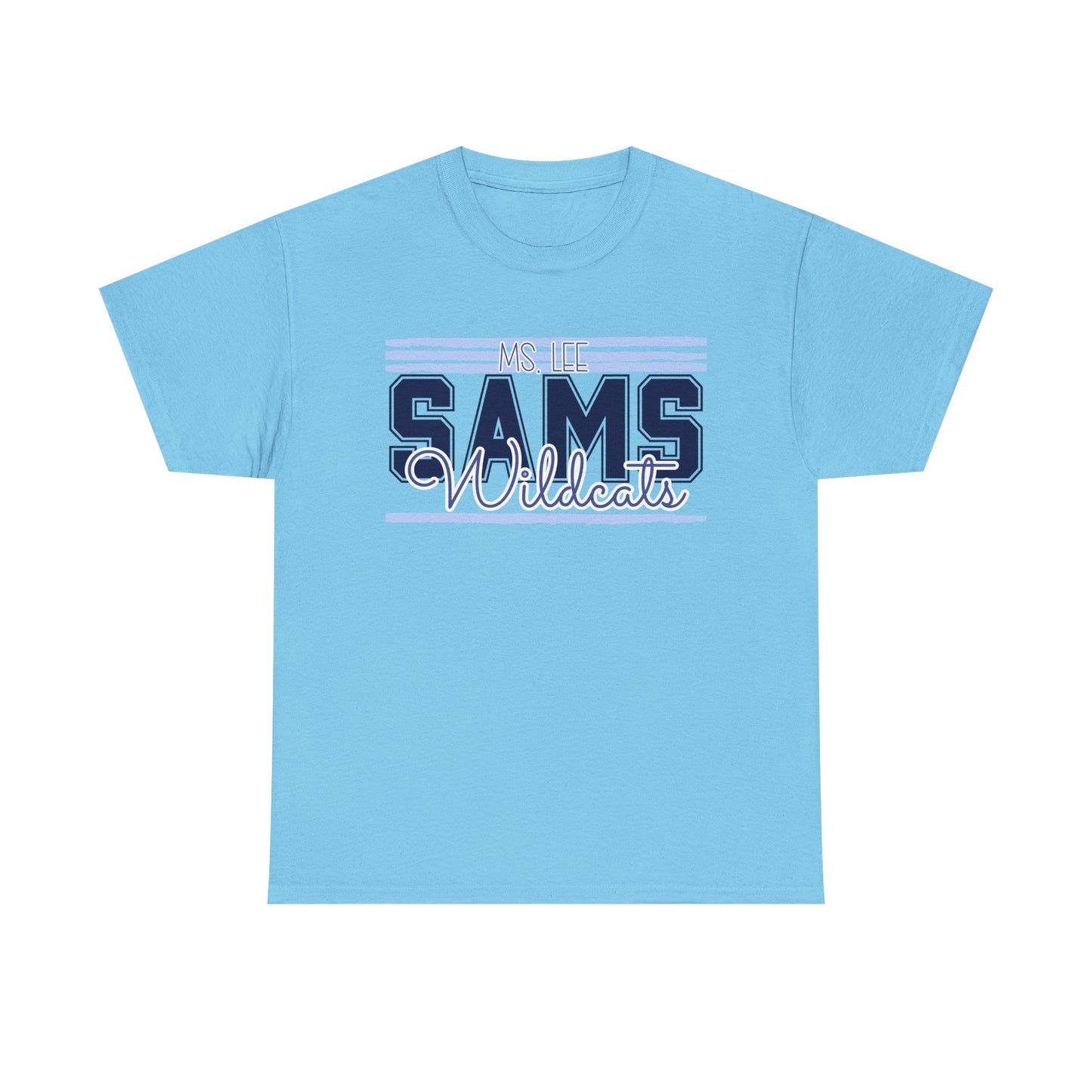 Personalized, SAMS Wildcats, St Amant Middle School, Team Spirit, Unisex Tshirt, Add your name