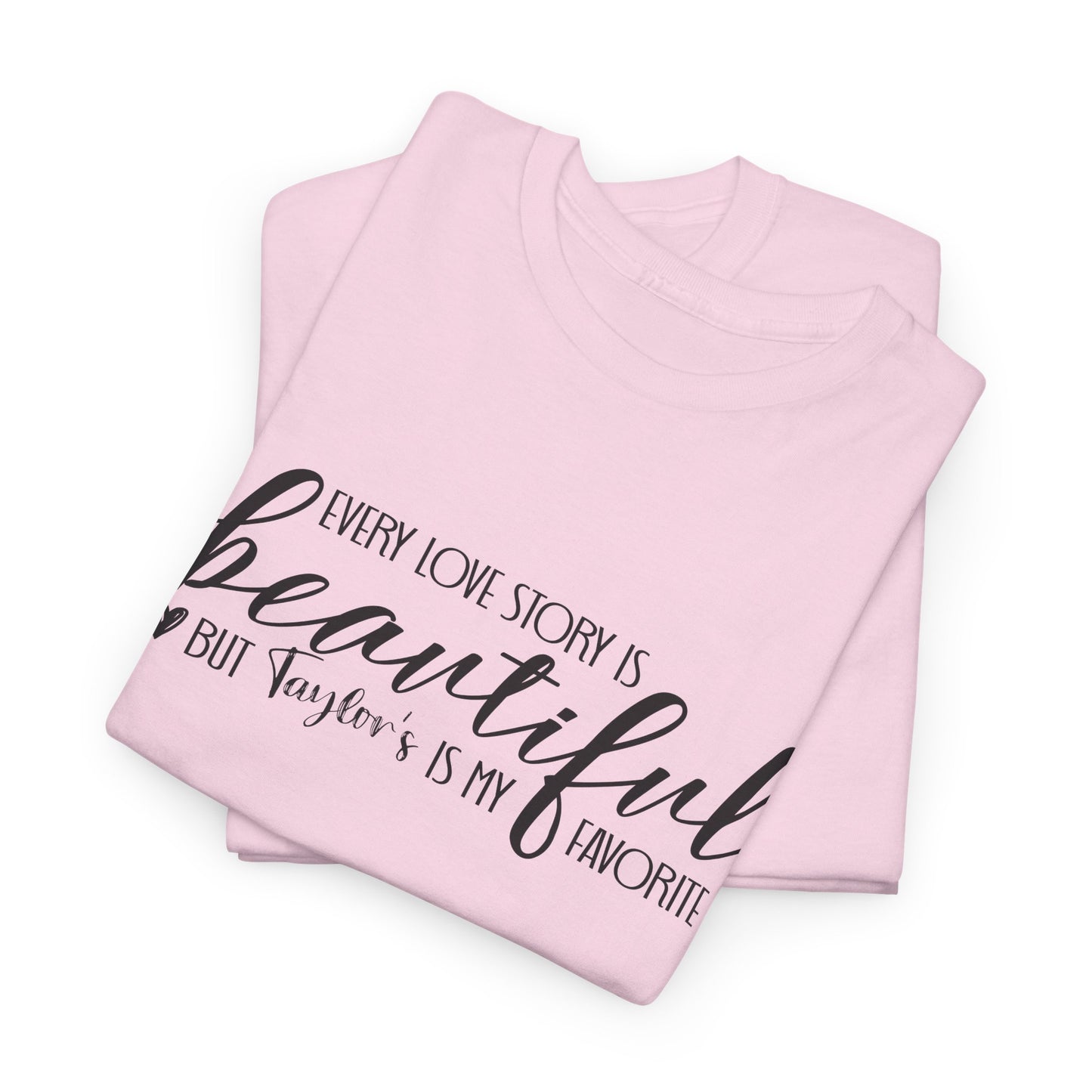 Taylor's Love Story, Beautiful Unisex Heavy Cotton Tee,
