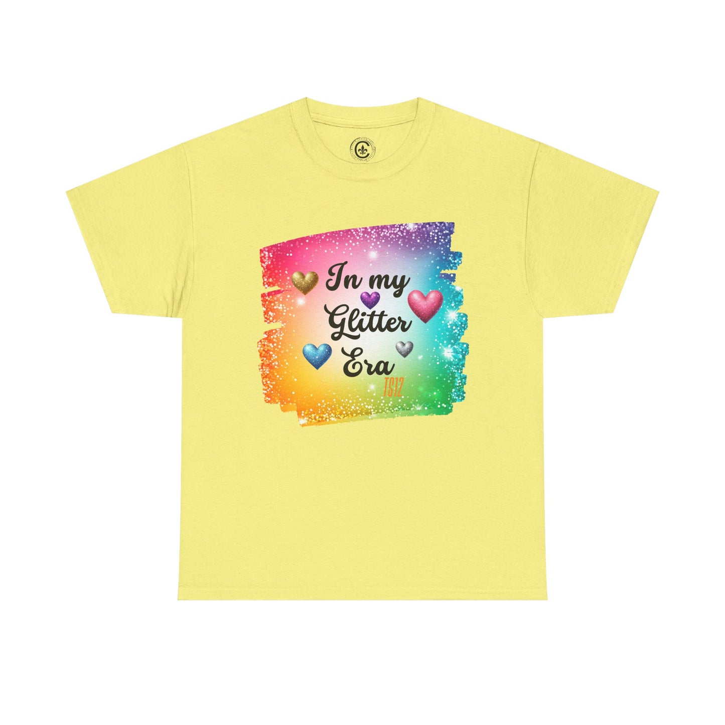 In My Glitter Era Tee - Unisex Heavy Cotton T-Shirt, Perfect for Celebrations, Pride Events, Birthday Gifts, Casual Wear, Colorful Fashion