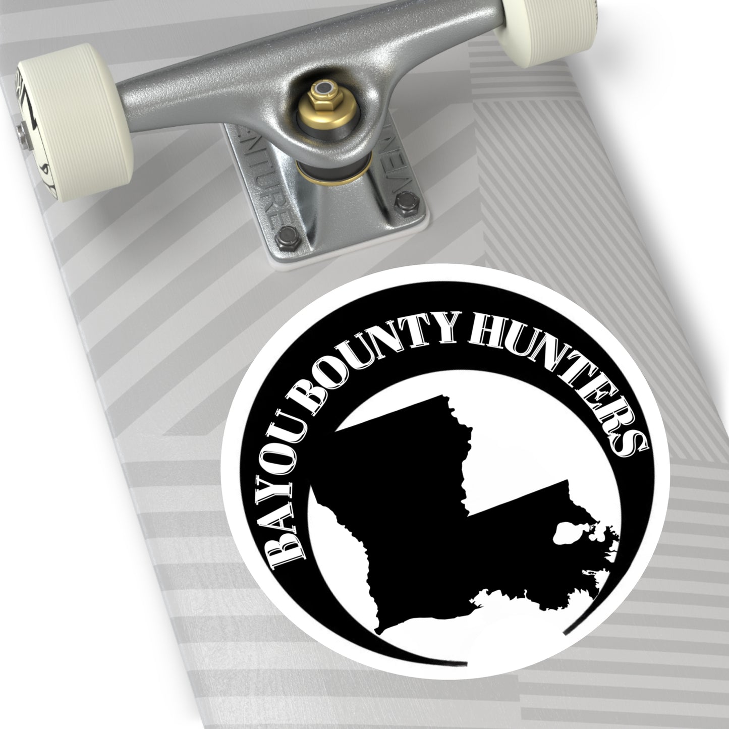 Louisiana Bayou Bounty Hunters Stickers, Waterproof Vinyl Decals, Outdoor Gear, Louisiana Souvenir, Hunting Decor, Unique Gifts