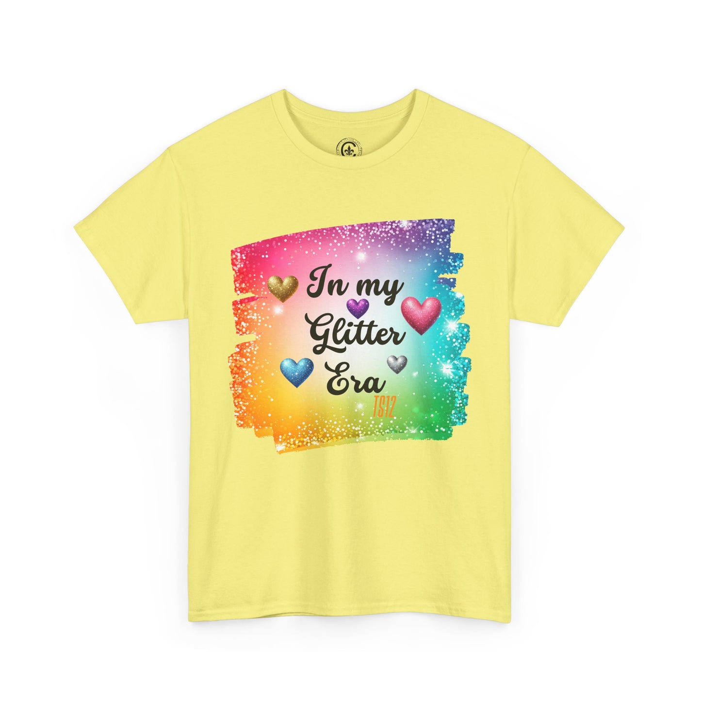 In My Glitter Era Tee - Unisex Heavy Cotton T-Shirt, Perfect for Celebrations, Pride Events, Birthday Gifts, Casual Wear, Colorful Fashion