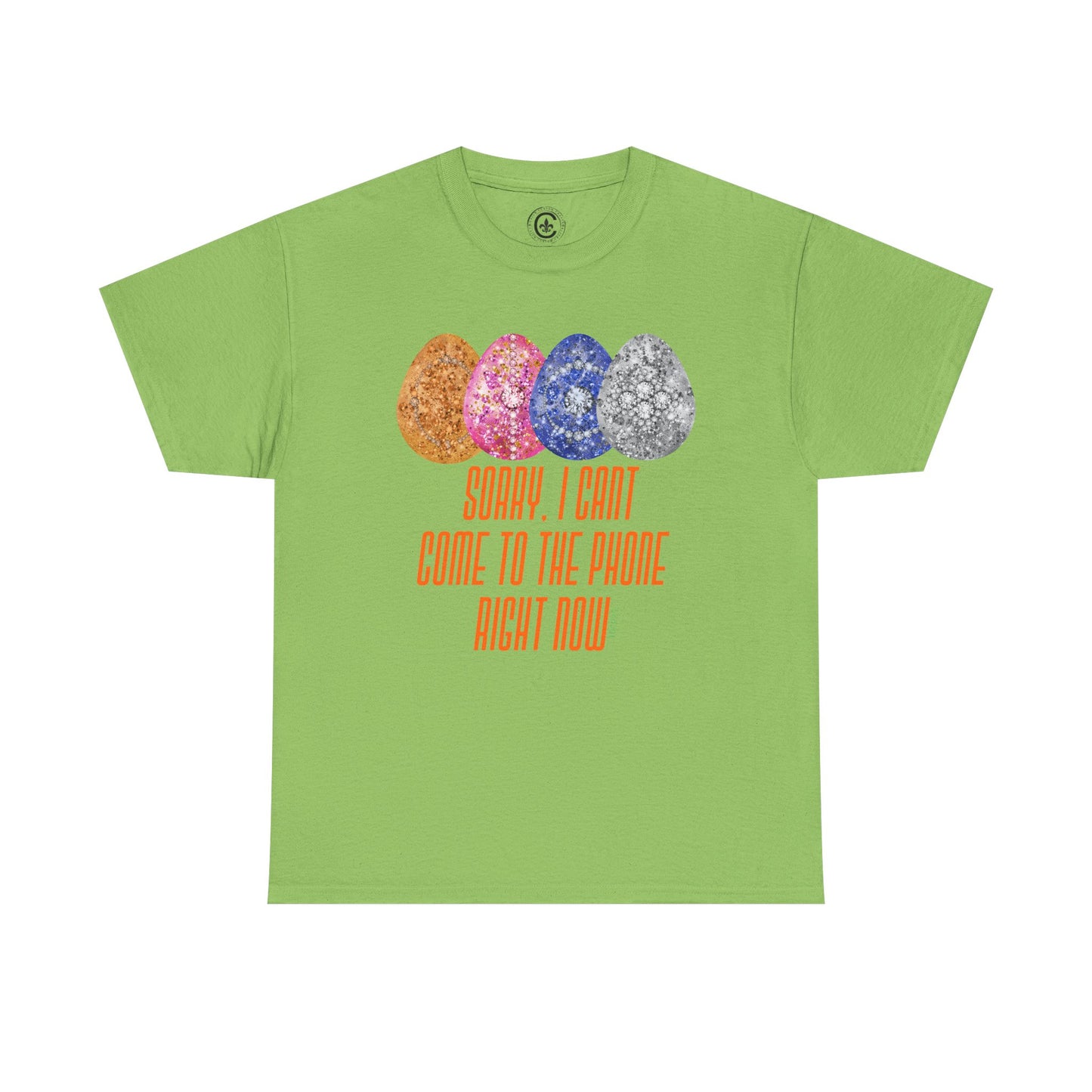 Sorry, I can't come to the phone right now, easter eggs - Unisex Heavy Cotton T-Shirt Music Lover Shirt, TS12 12 Swiftie