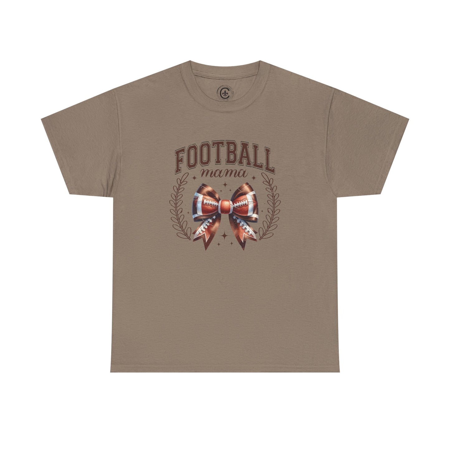 Football Mama Tee - Unisex Heavy Cotton T-Shirt, Sports Mom Gift, Game Day Apparel, Tailgate Outfit, Birthday Present