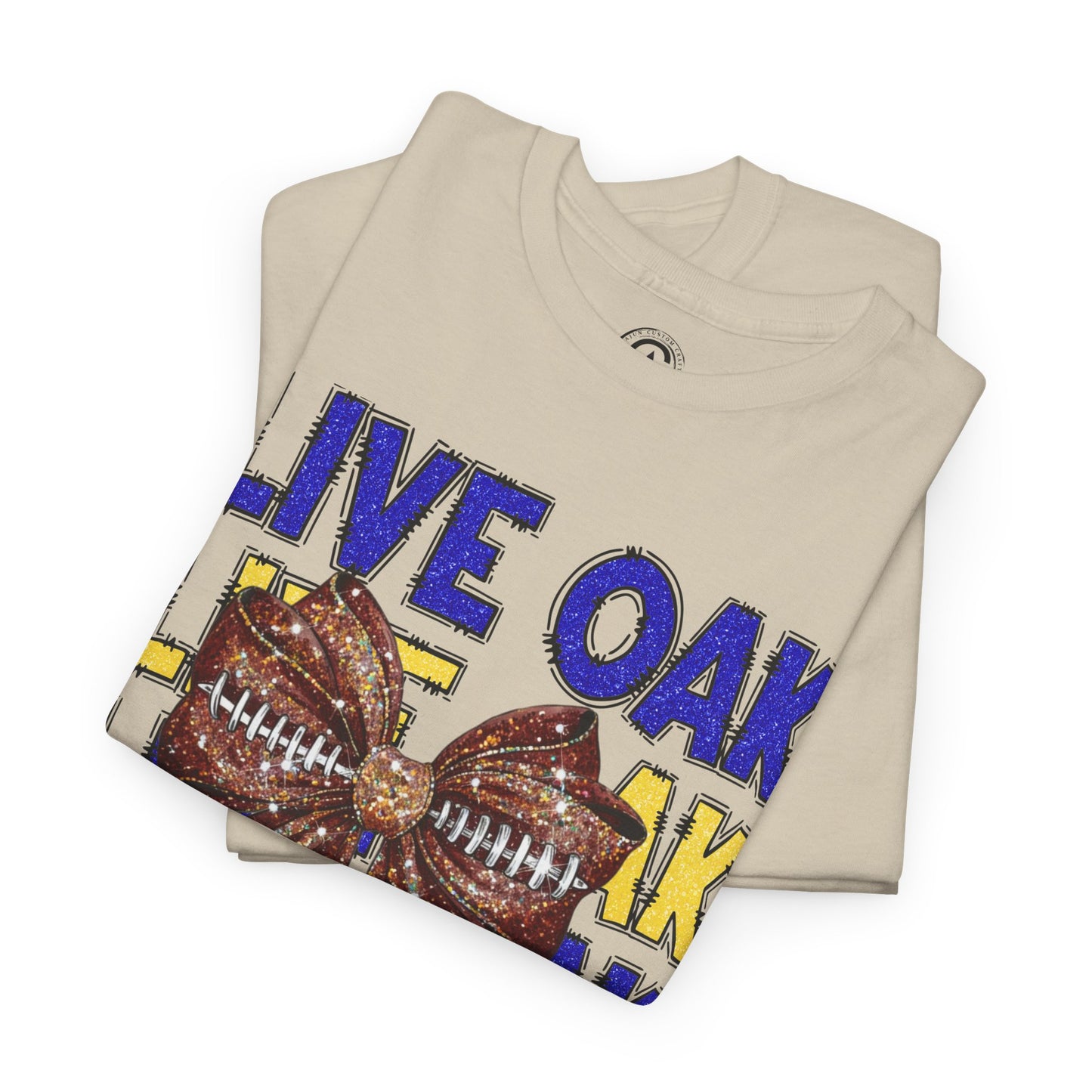 Live Oak Eagles Football Tee, Unisex Cotton Shirt, Sports Fan Apparel, Game Day Outfit, Team Spirit Clothing