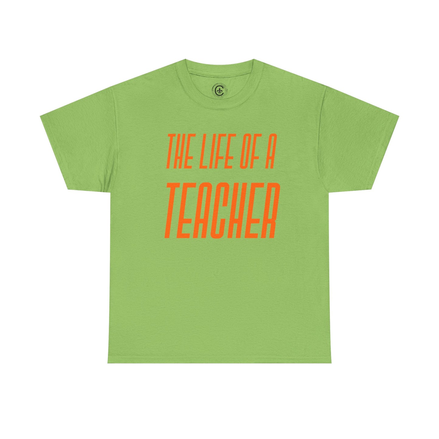 The life of a Teacher Tee - Unisex Heavy Cotton T-Shirt, Music Teacher Gift, Music Lover Shirt, TS12 12 Swiftie