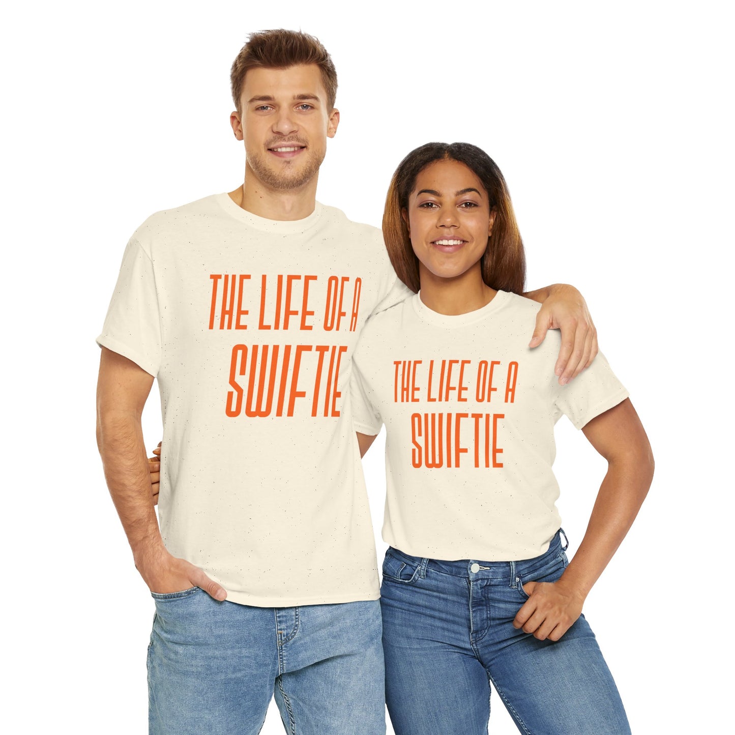 The life of a Swiftie Unisex Heavy Cotton T-Shirt Music Lover Shirt, TS12 12 Swiftie