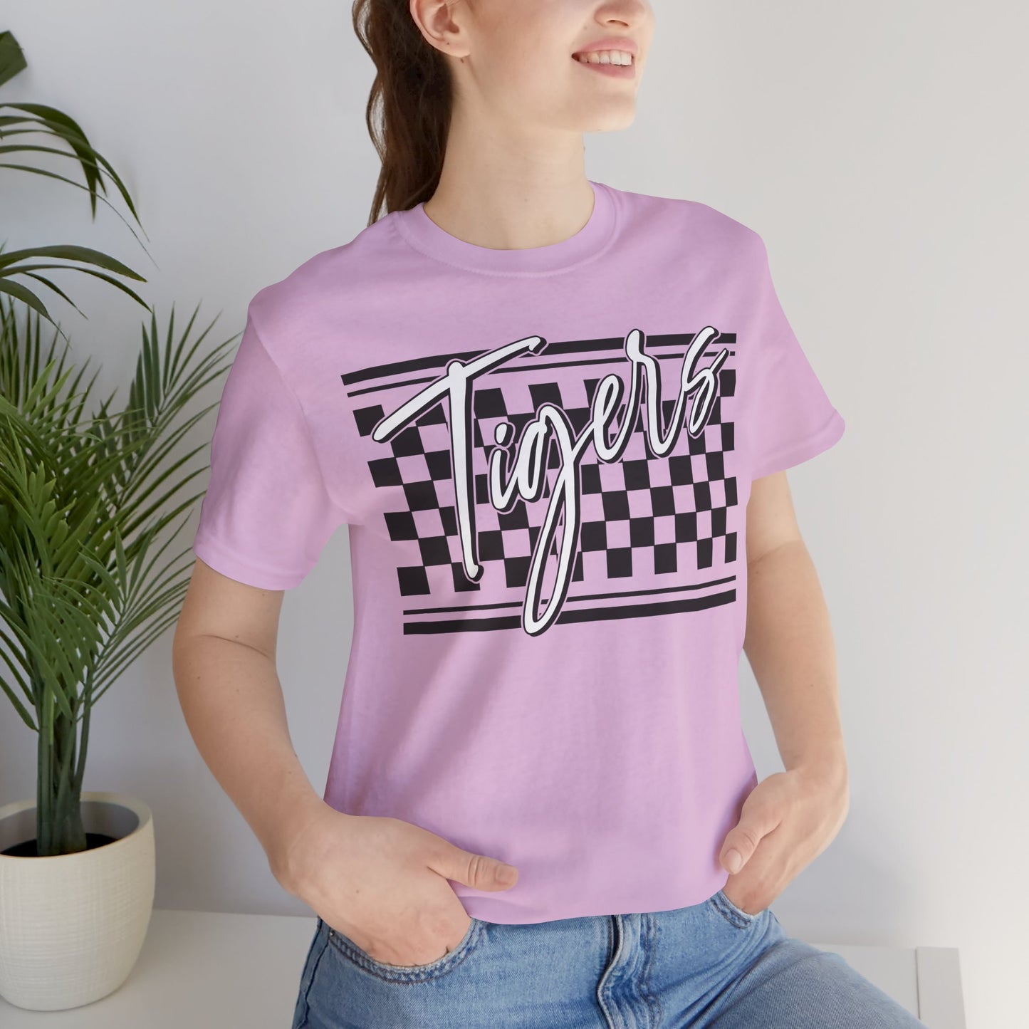 Vintage Tigers Graphic Tee, Perfect for Game Day, Casual Wear, T-Shirt Gift, Unisex Jersey Shirt, Animal Lovers Apparel