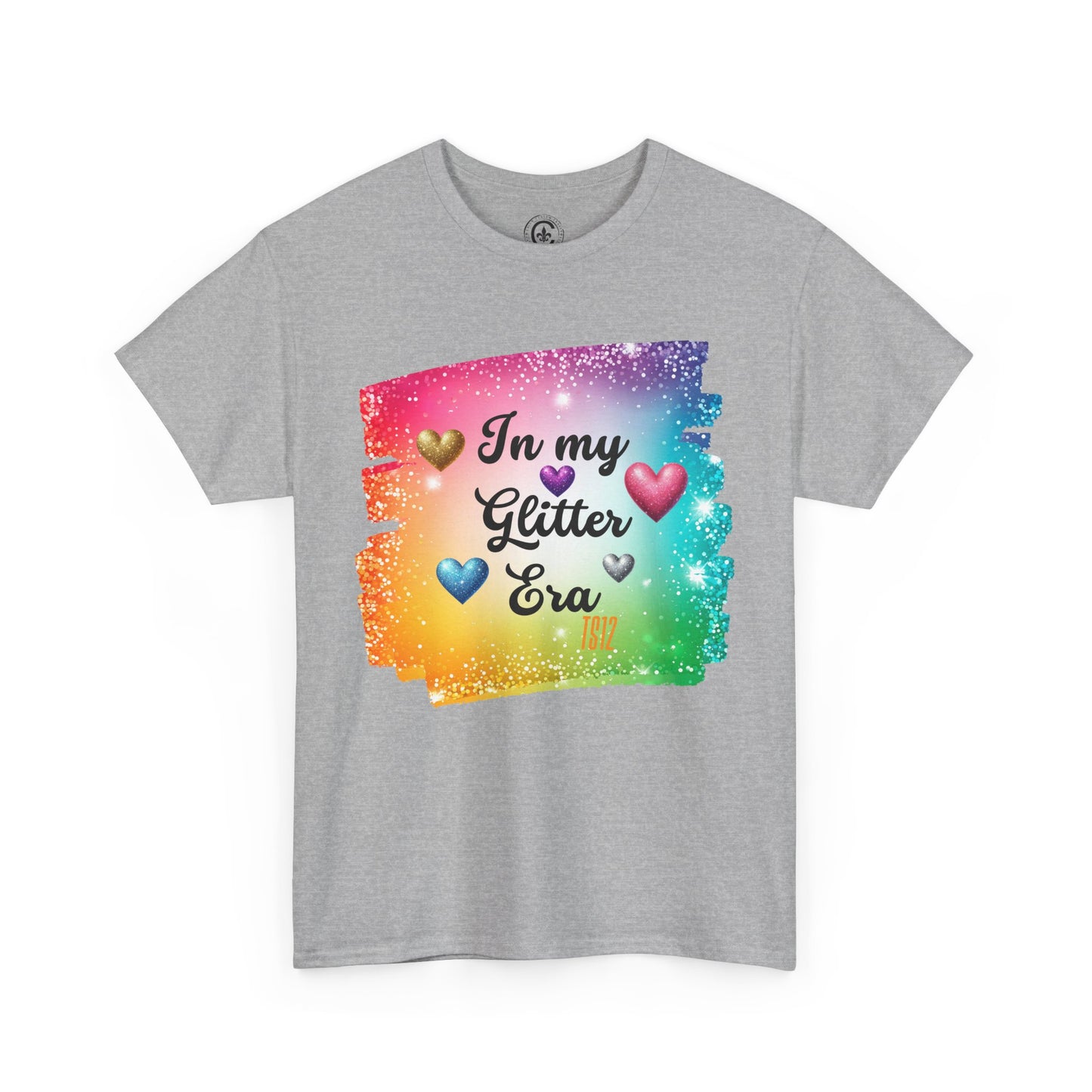 In My Glitter Era Tee - Unisex Heavy Cotton T-Shirt, Perfect for Celebrations, Pride Events, Birthday Gifts, Casual Wear, Colorful Fashion