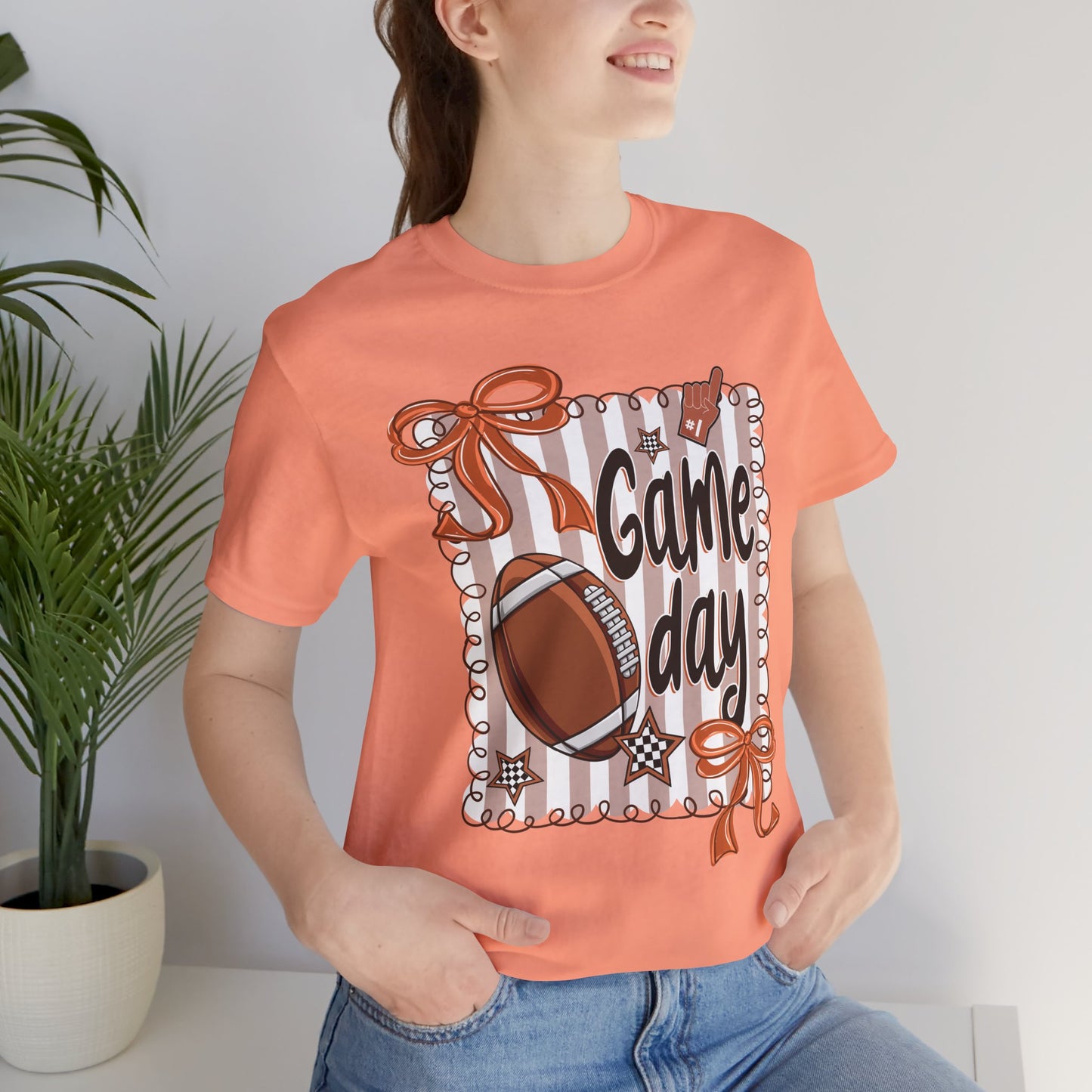 Game Day Unisex Jersey Tee - Perfect for Football Lovers, Sports Events, Tailgating, Casual Wear, Team Spirit