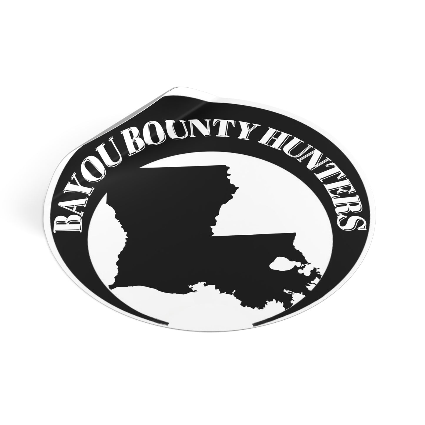 Louisiana Bayou Bounty Hunters Stickers, Waterproof Vinyl Decals, Outdoor Gear, Louisiana Souvenir, Hunting Decor, Unique Gifts