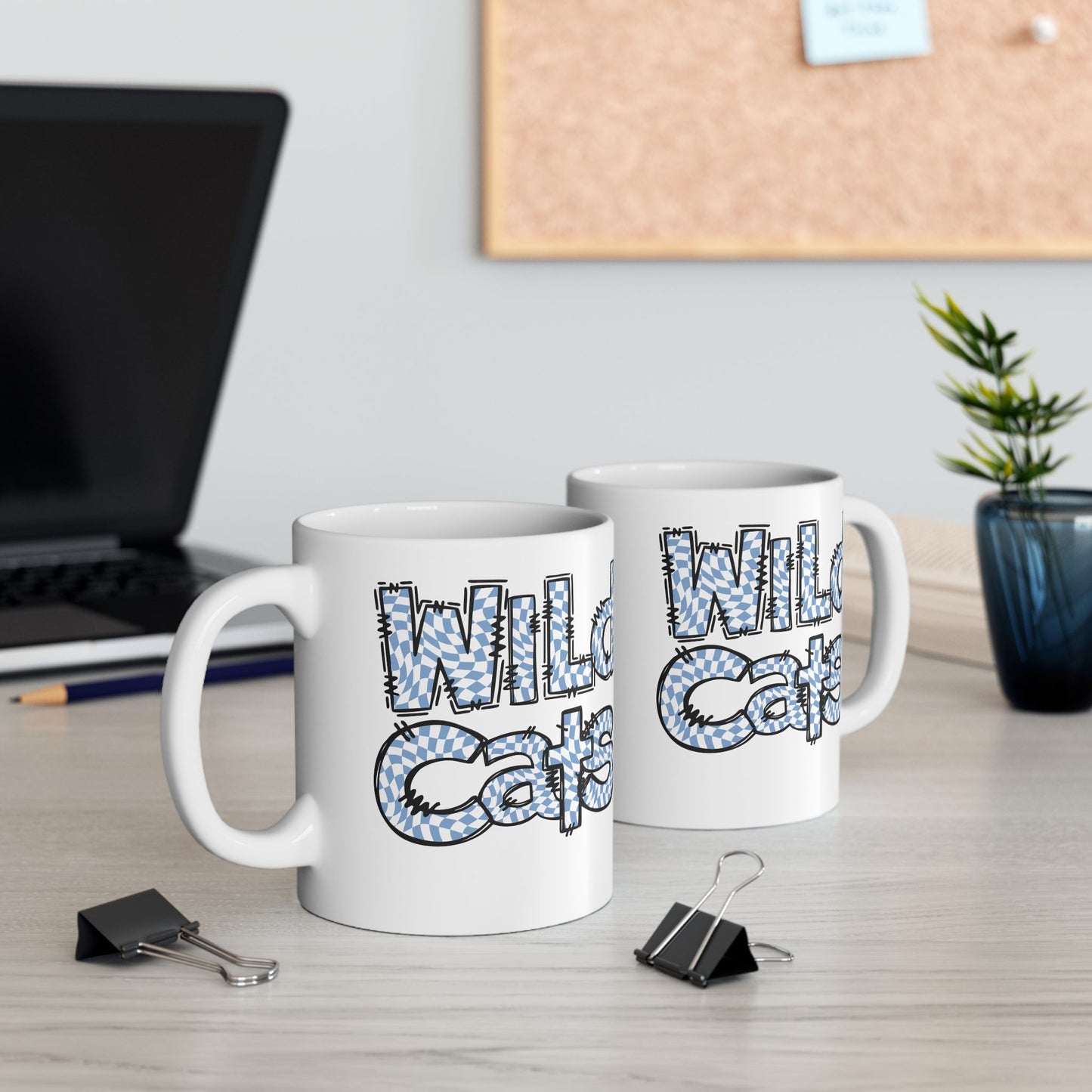 SAMS Wildcats Ceramic Mug - Cute Coffee Cup for St Amant Middle School