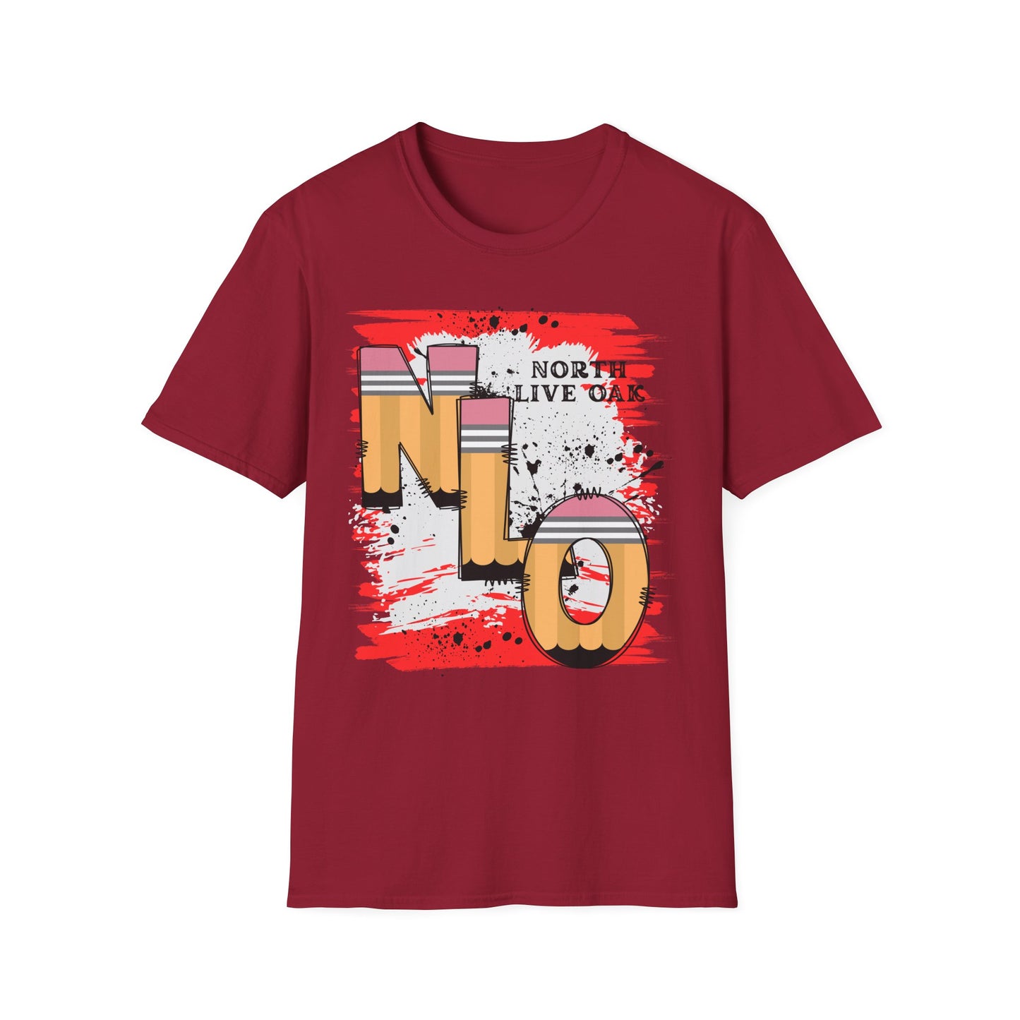 North Live Oak Pencil School, Livingston Parish on a soft tshirt