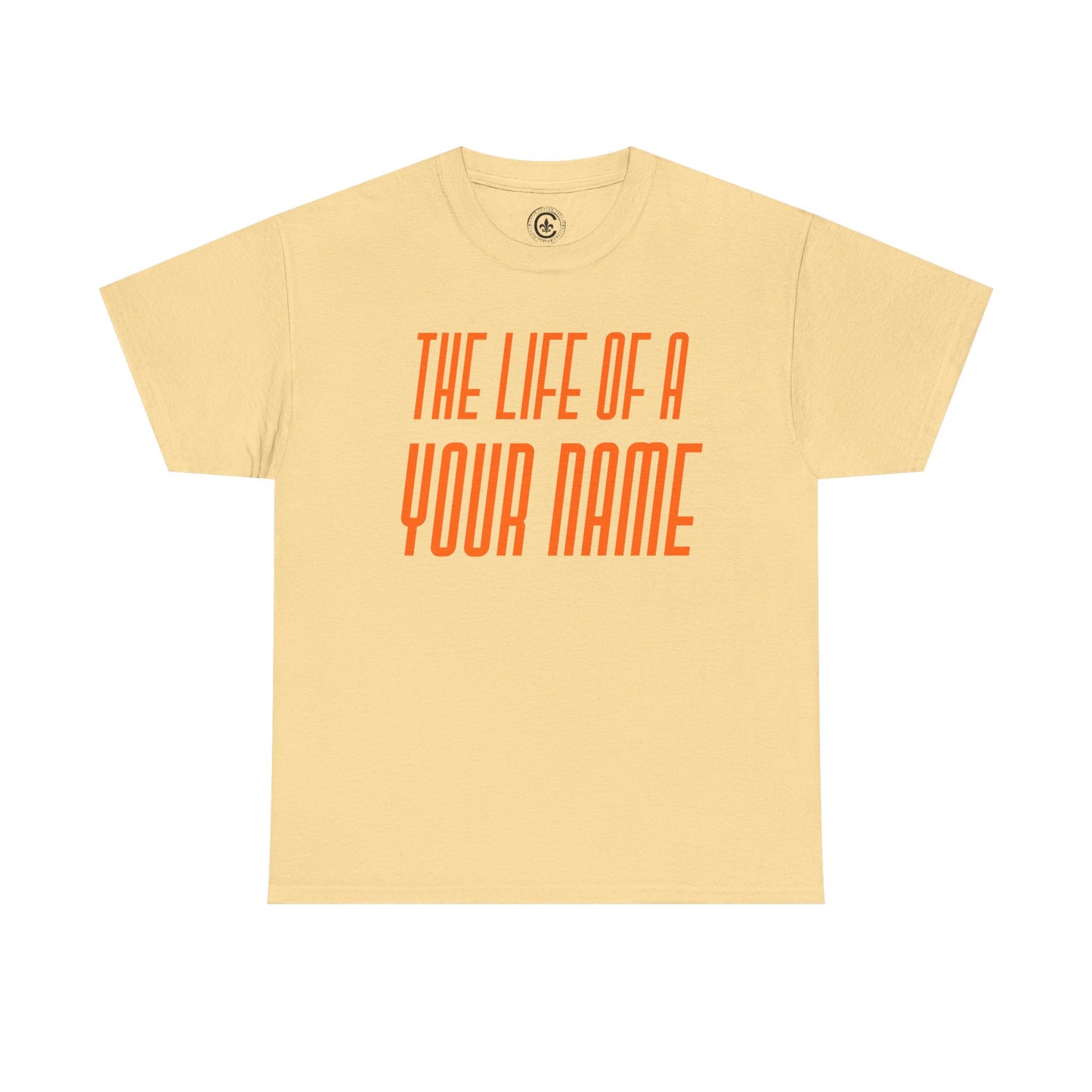 Personalized The life of a (whatever name you want)  Tee - Unisex Heavy Cotton T-Shirt, Music Lover Shirt, TS12 12 Swiftie