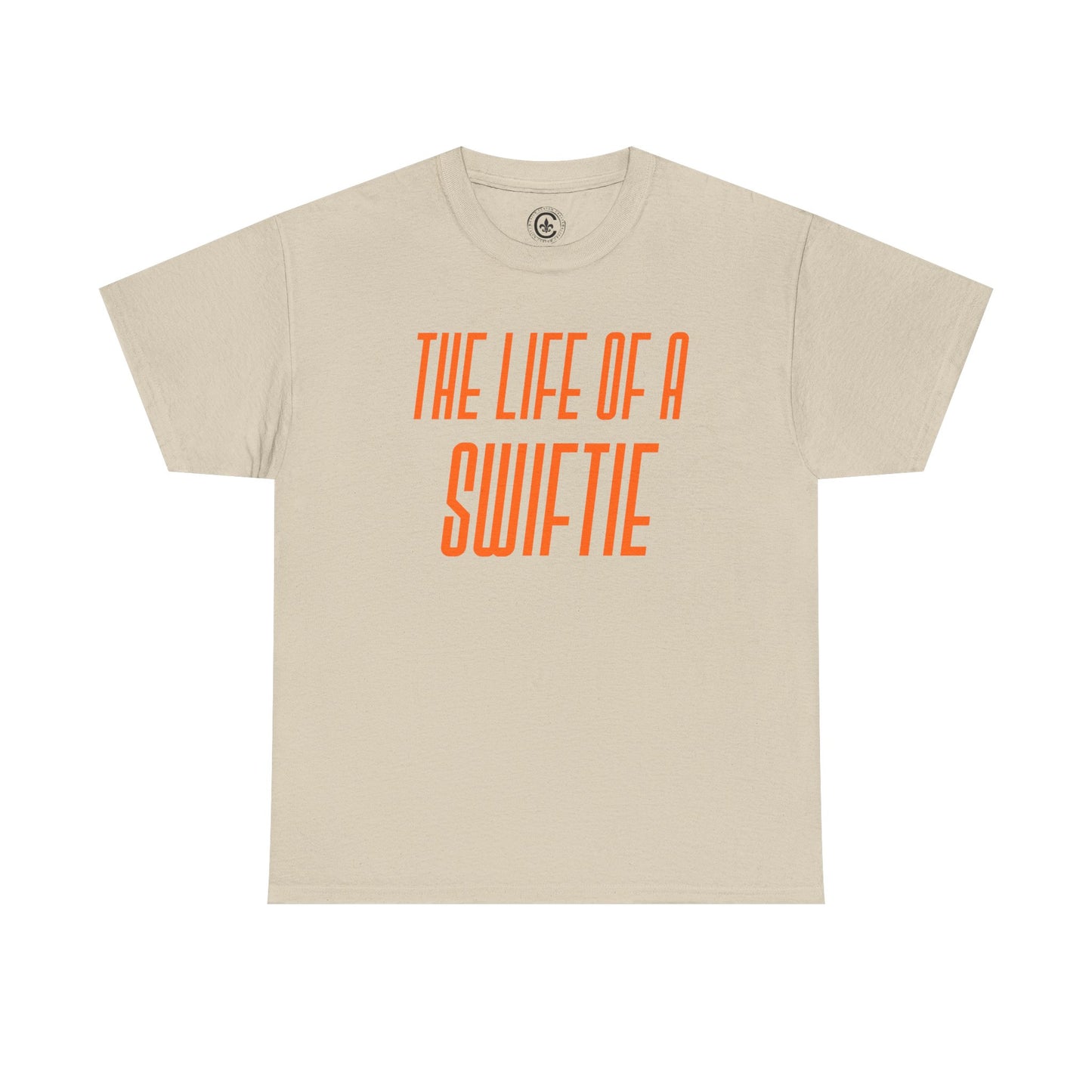 The life of a Swiftie Unisex Heavy Cotton T-Shirt Music Lover Shirt, TS12 12 Swiftie