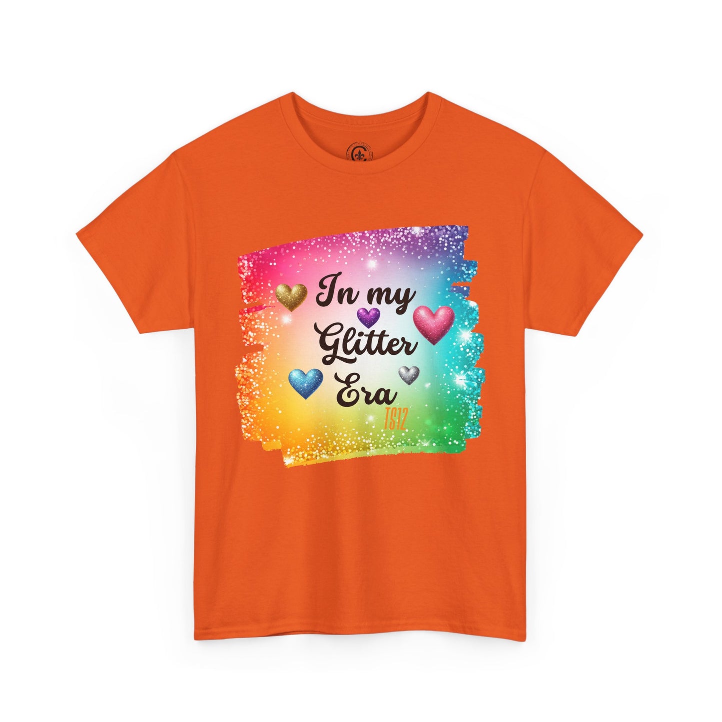In My Glitter Era Tee - Unisex Heavy Cotton T-Shirt, Perfect for Celebrations, Pride Events, Birthday Gifts, Casual Wear, Colorful Fashion