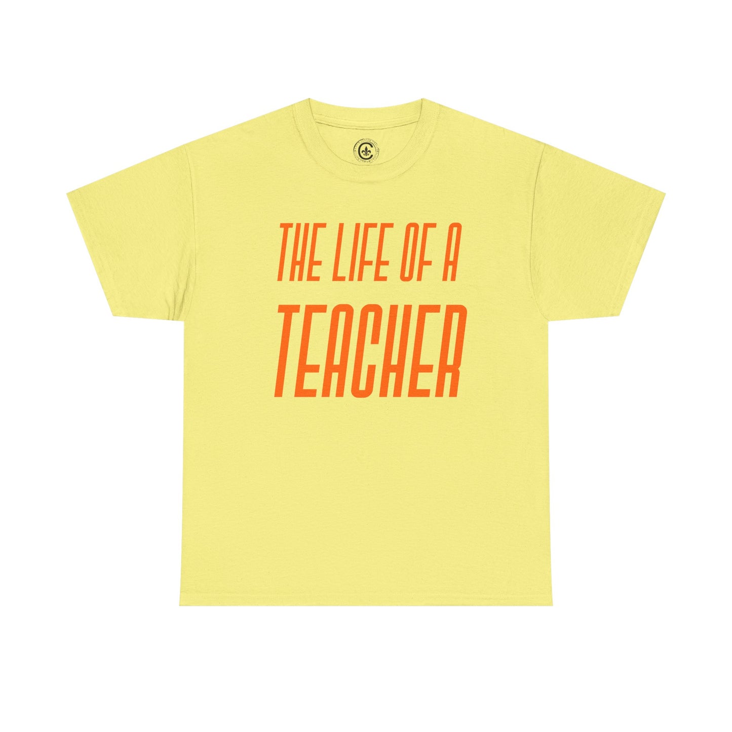 The life of a Teacher Tee - Unisex Heavy Cotton T-Shirt, Music Teacher Gift, Music Lover Shirt, TS12 12 Swiftie
