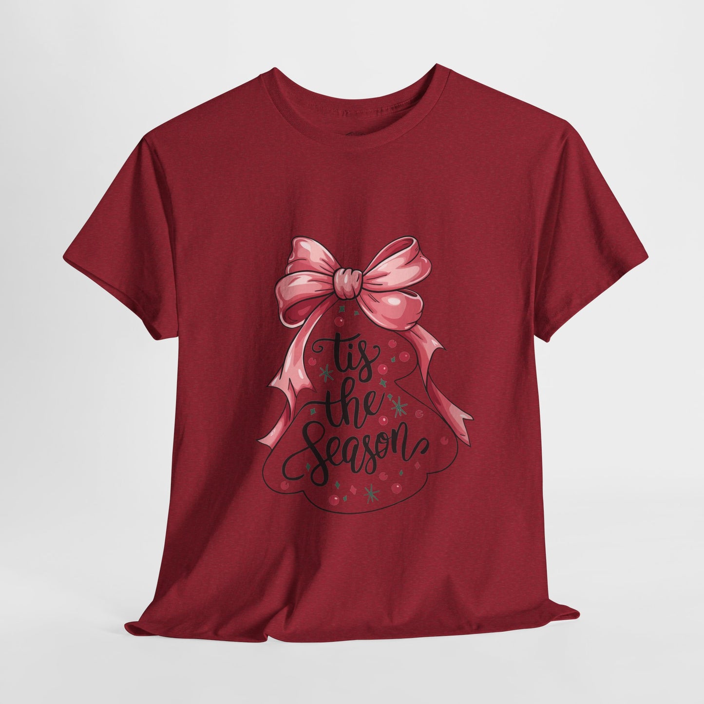 Festive Holiday T-Shirt: 'Tis the Season Tee, Christmas Gift, Family Gatherings, Winter Celebrations, Casual Holiday Wear