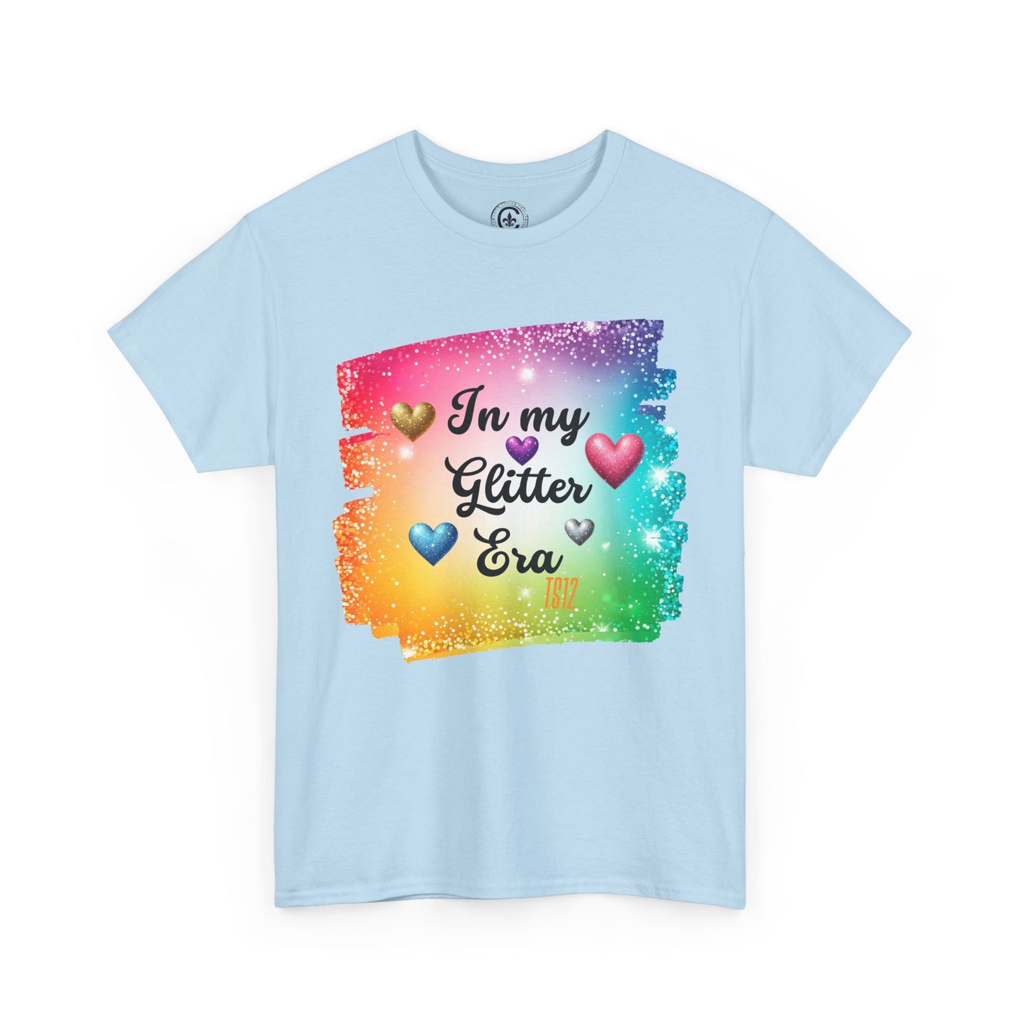 In My Glitter Era Tee - Unisex Heavy Cotton T-Shirt, Perfect for Celebrations, Pride Events, Birthday Gifts, Casual Wear, Colorful Fashion