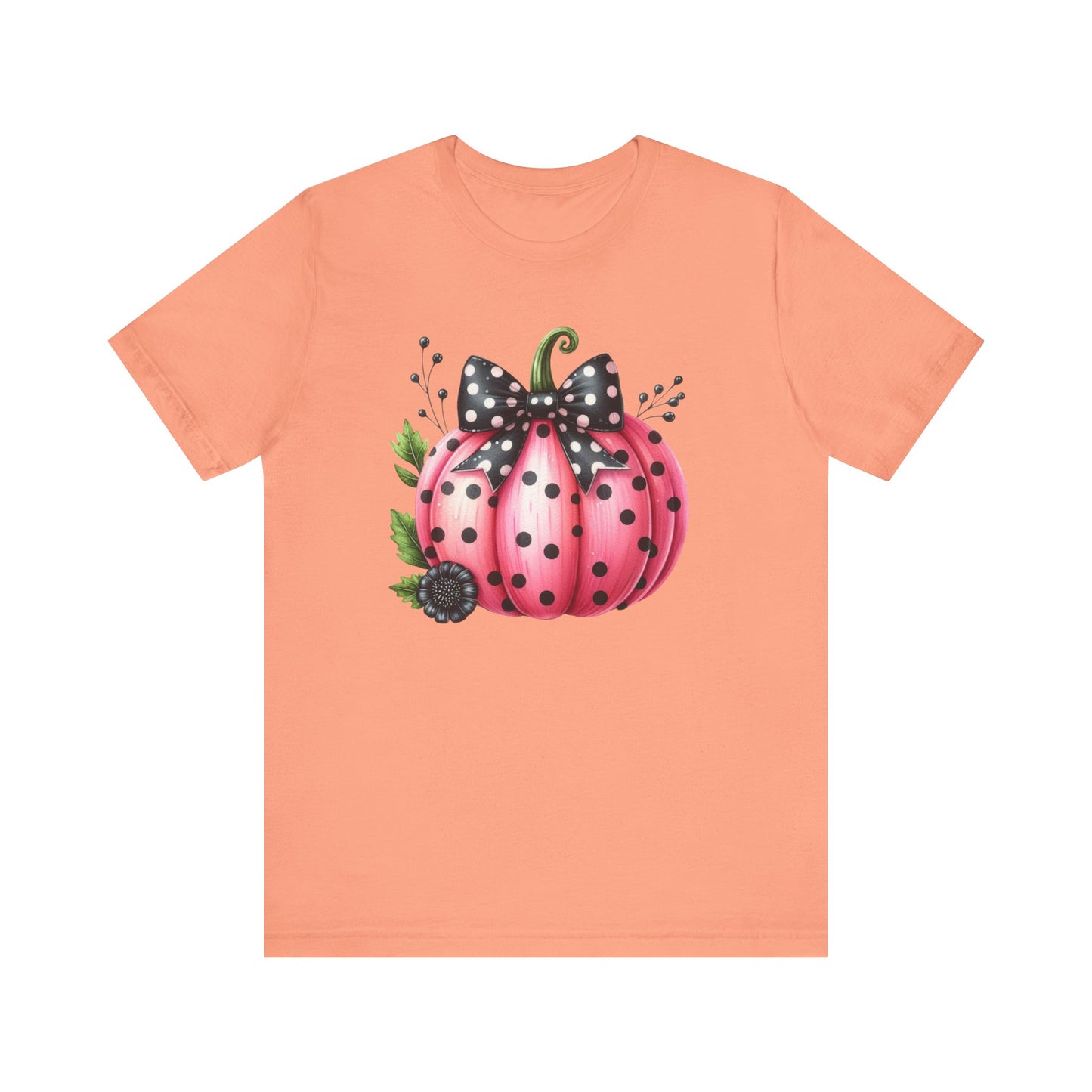 Pink, Black, Dot, Pumpkin, Breast Cancer Month, Halloween, Pink Halloween, Fun, Cute, Stylish
