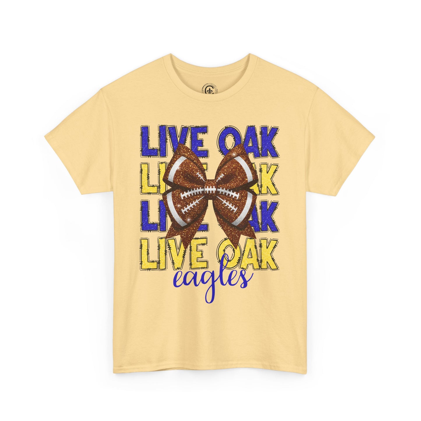 Live Oak Eagles Football Tee, Unisex Cotton Shirt, Sports Fan Apparel, Game Day Outfit, Team Spirit Clothing