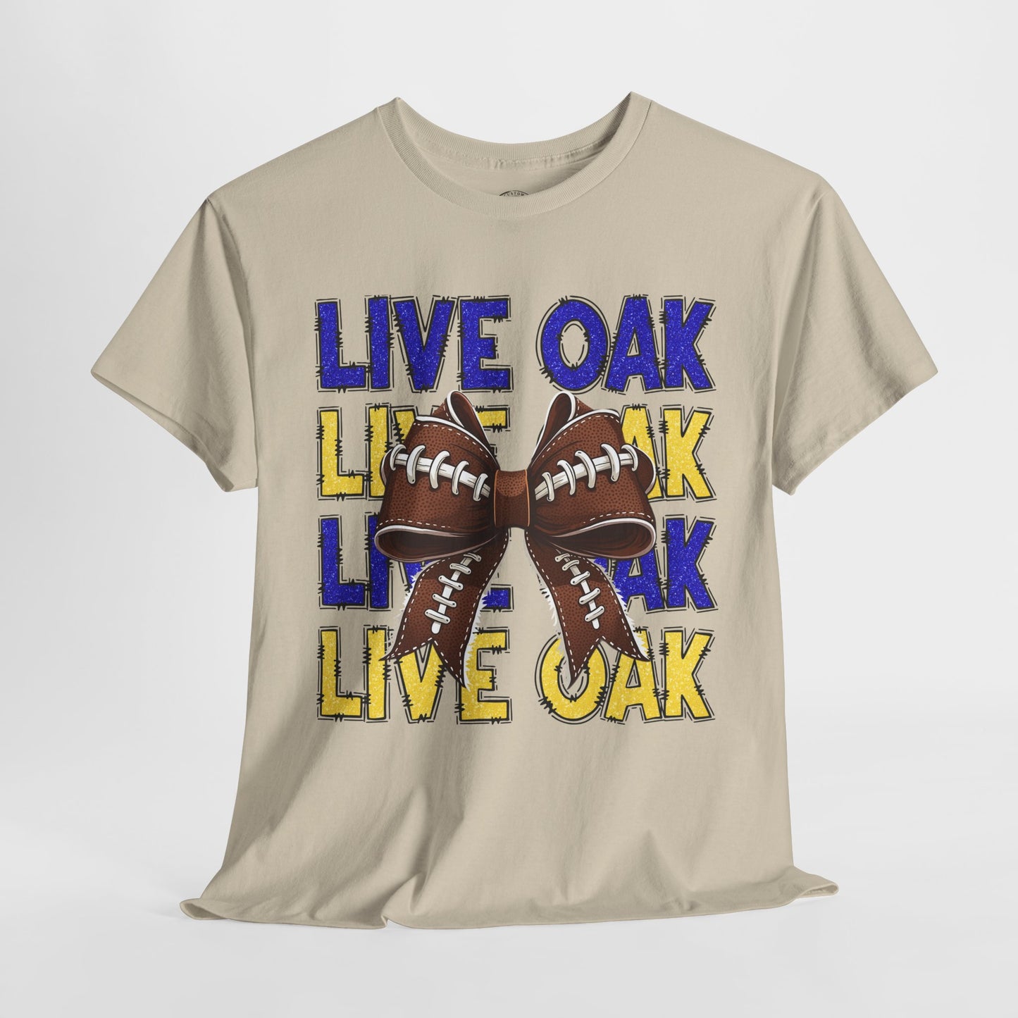Live Oak Eagles Football Tee, Unisex Cotton Shirt, Sports Fan Apparel, Game Day Outfit, Team Spirit Clothing