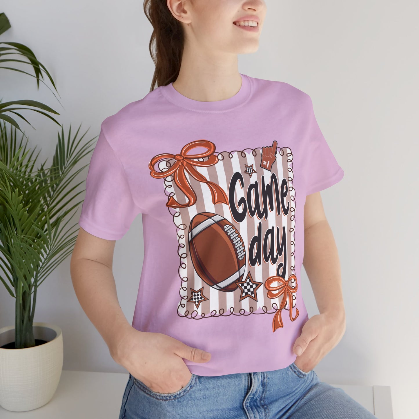 Game Day Unisex Jersey Tee - Perfect for Football Lovers, Sports Events, Tailgating, Casual Wear, Team Spirit