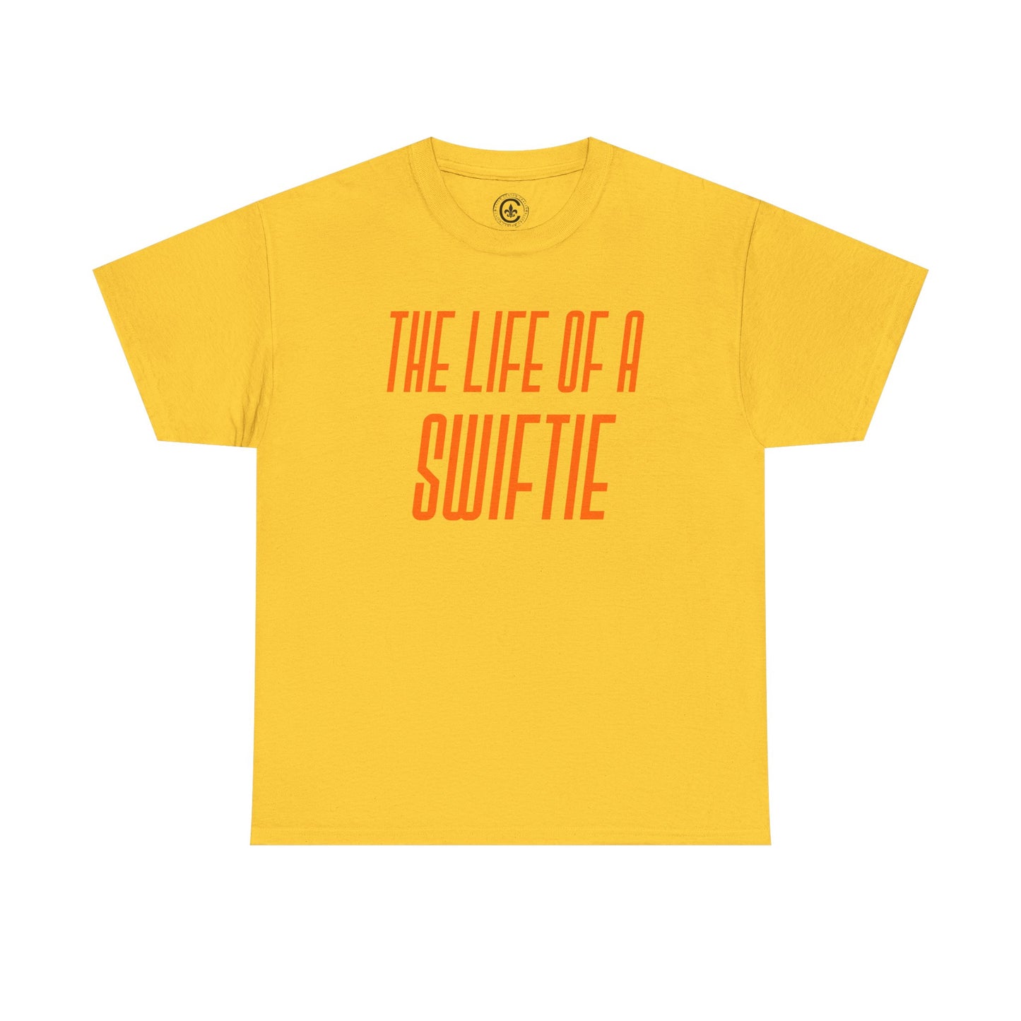 The life of a Swiftie Unisex Heavy Cotton T-Shirt Music Lover Shirt, TS12 12 Swiftie