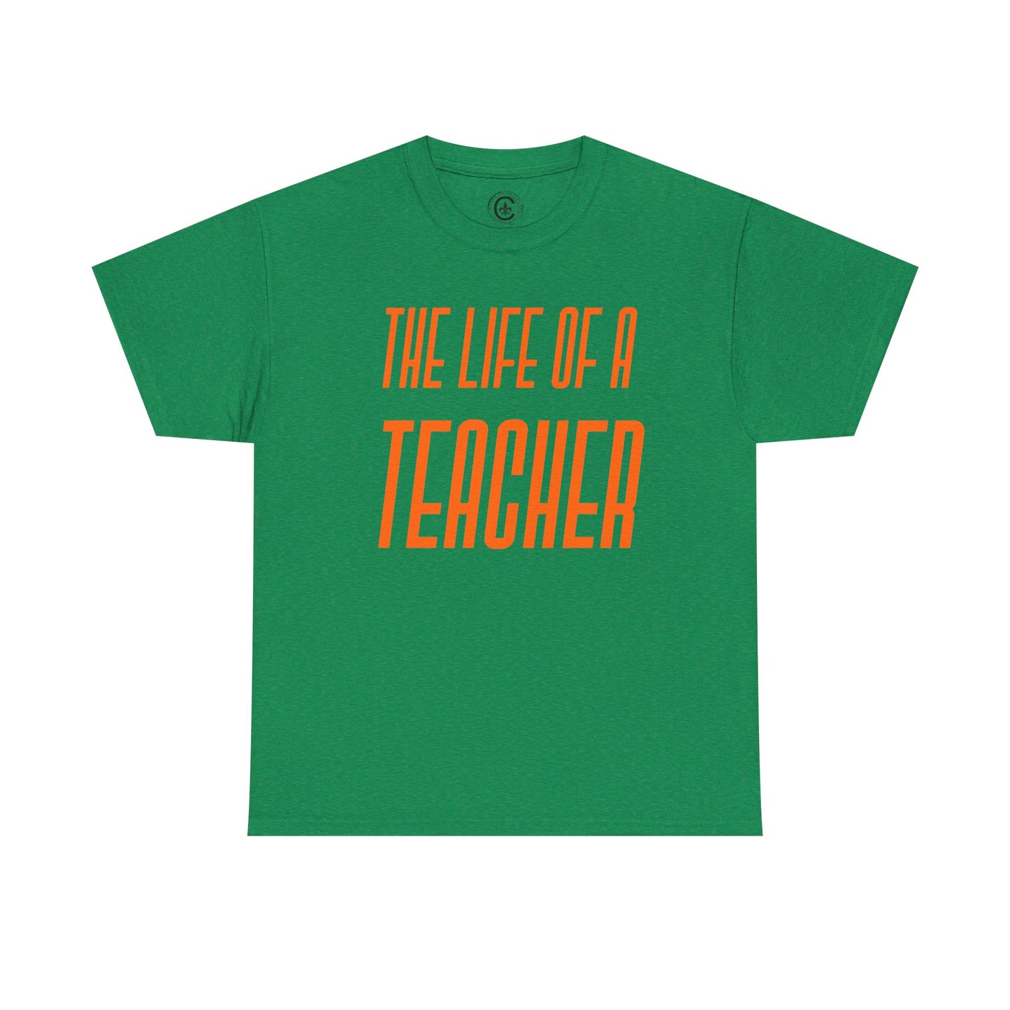 The life of a Teacher Tee - Unisex Heavy Cotton T-Shirt, Music Teacher Gift, Music Lover Shirt, TS12 12 Swiftie