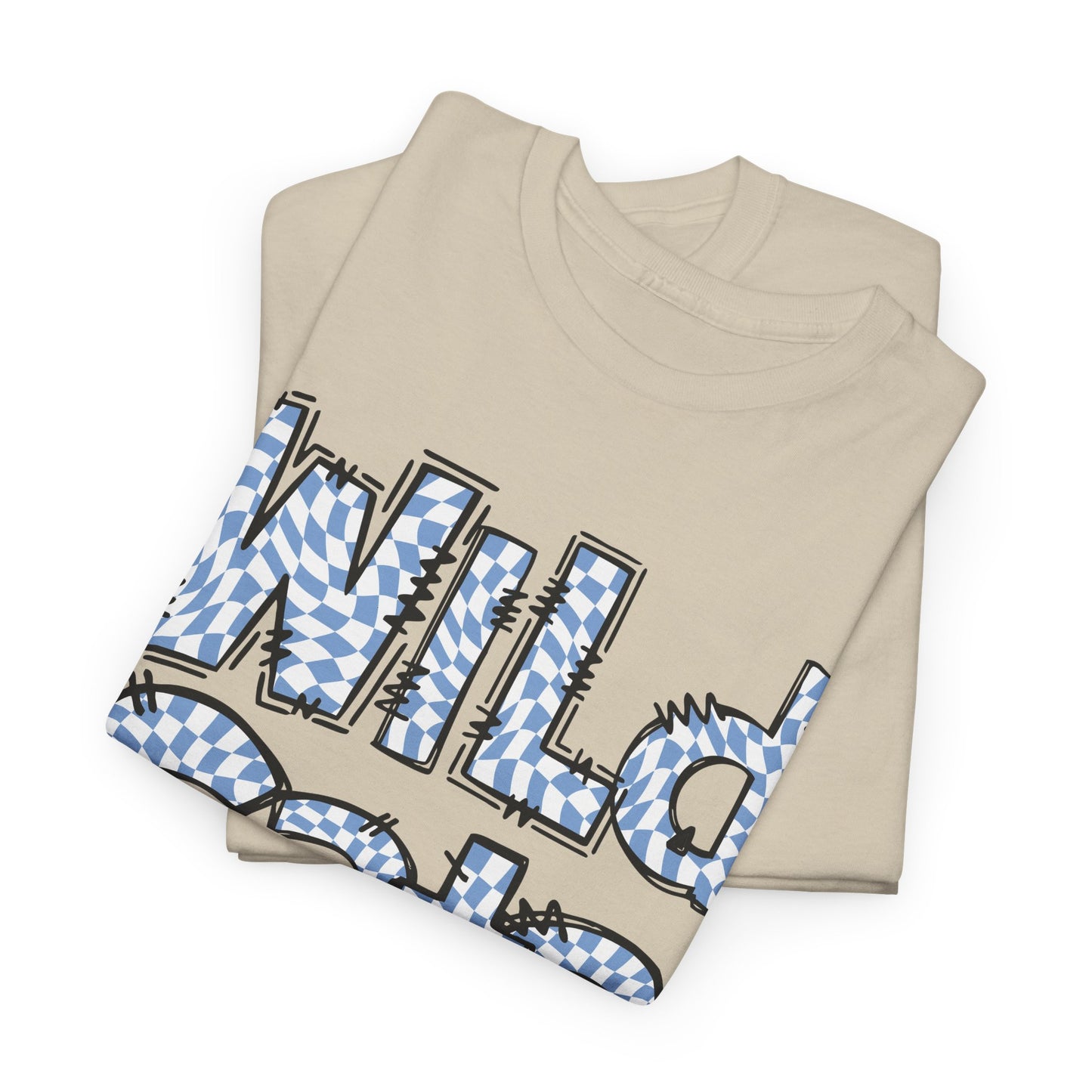 St Amant Blue Wildcats Love Unisex Tee, Cute Cotton Shirt, School Spirit Apparel, Family Gatherings, Casual Wear, Gift for Students, Personalized Designs