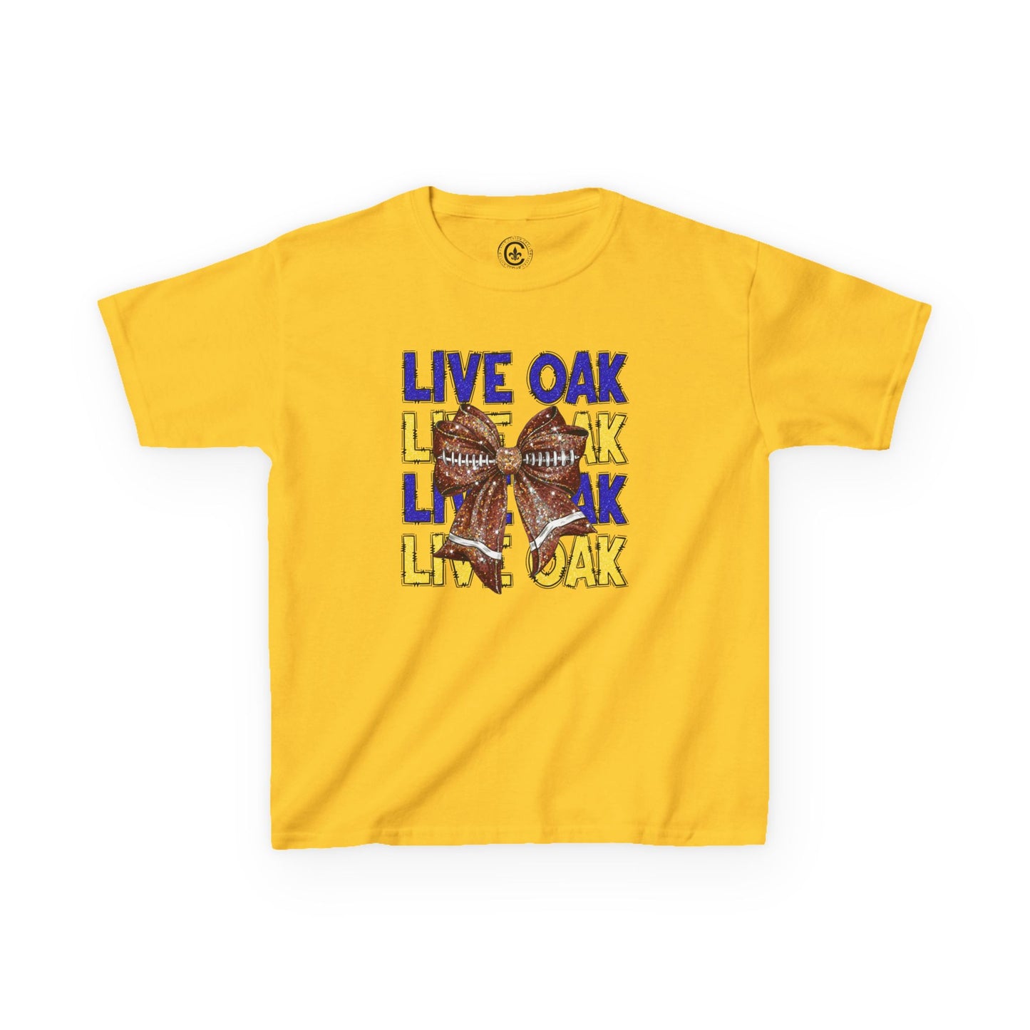Live Oak Eagles Football Tee for Kids, Youth Sports Shirt, Fun Game Day Outfit, Birthday Gift, Team Spirit Apparel, Family Sportswear
