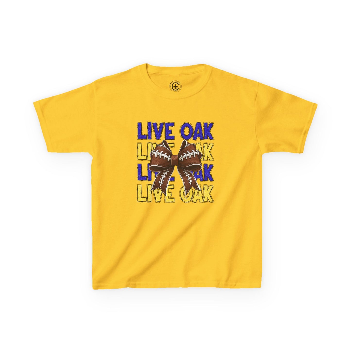 Live Oak Eagles Football Tee for Kids, Youth Sports Shirt, Fun Game Day Outfit, Birthday Gift, Team Spirit Apparel, Family Sportswear