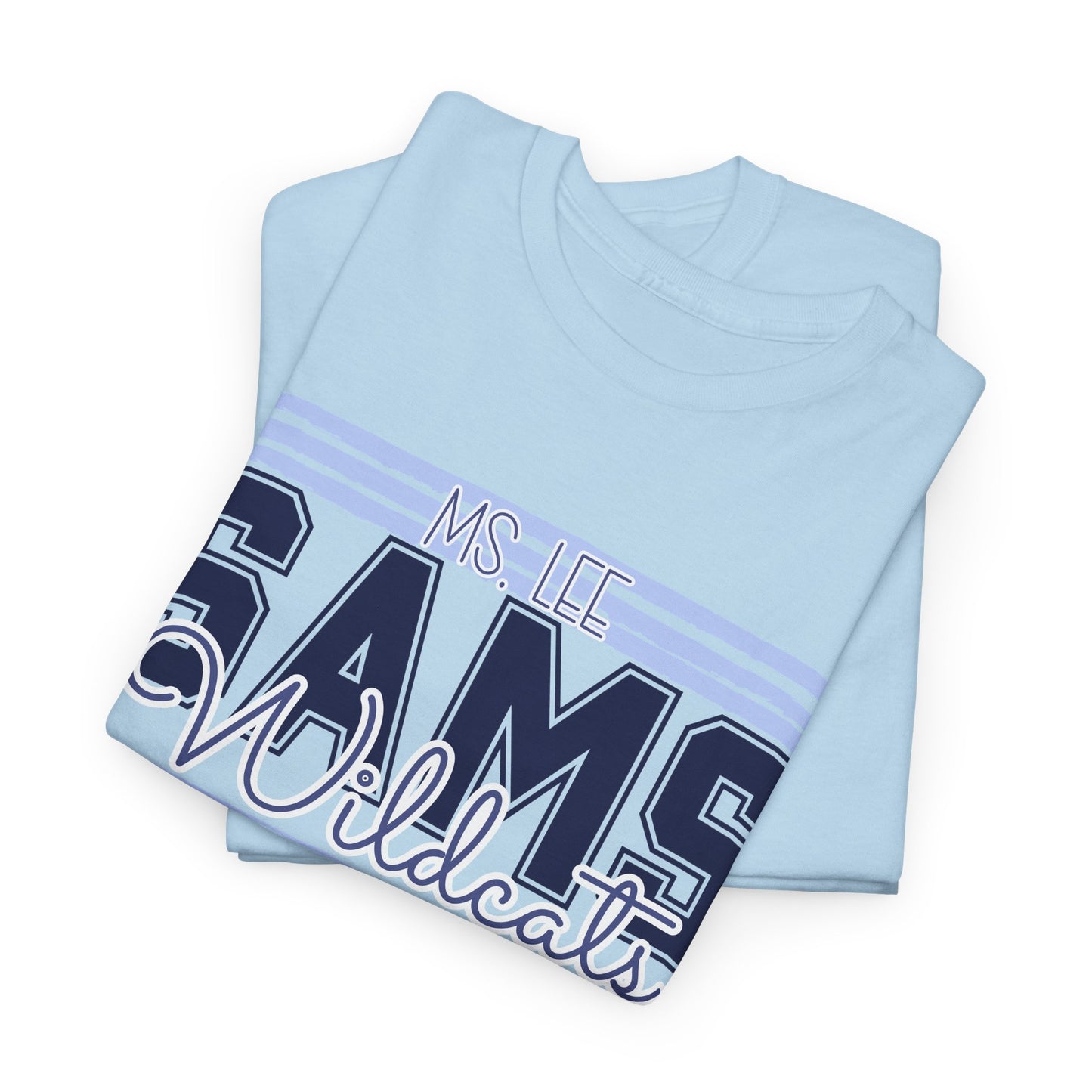 Personalized, SAMS Wildcats, St Amant Middle School, Team Spirit, Unisex Tshirt, Add your name