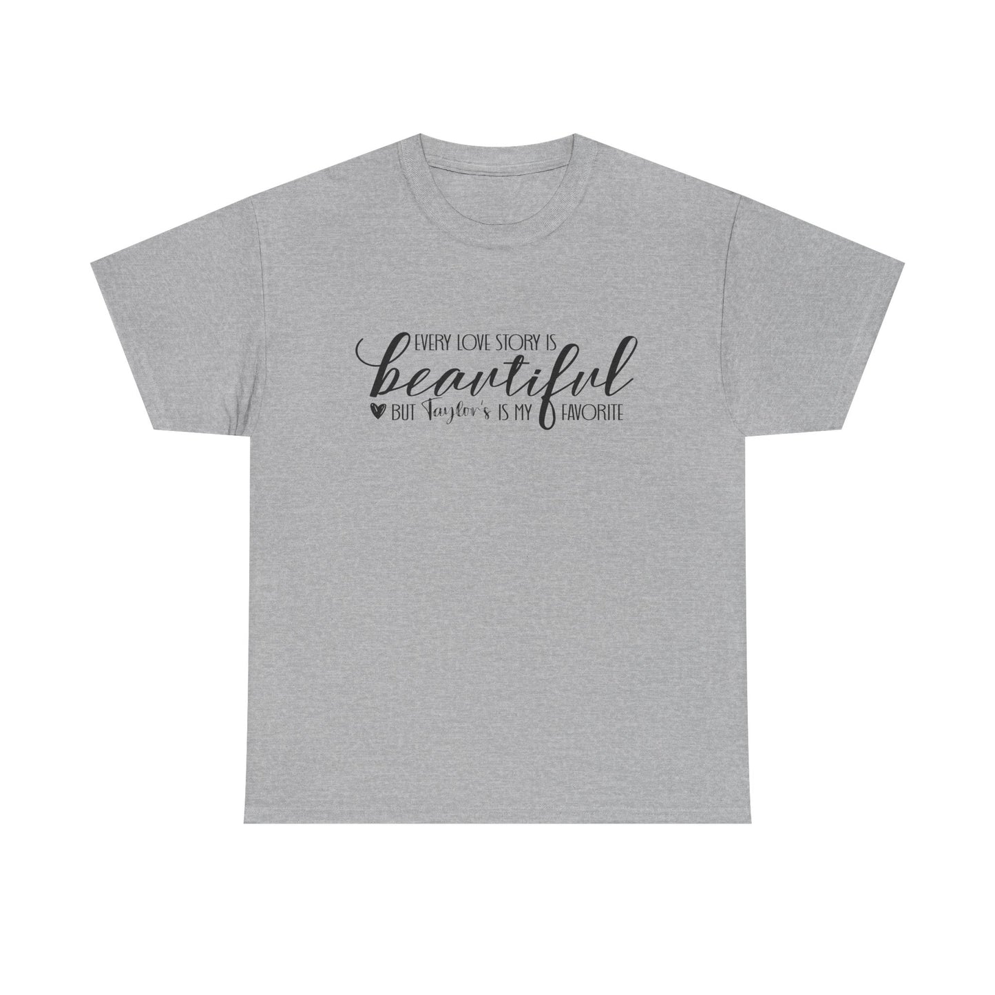 Taylor's Love Story, Beautiful Unisex Heavy Cotton Tee,