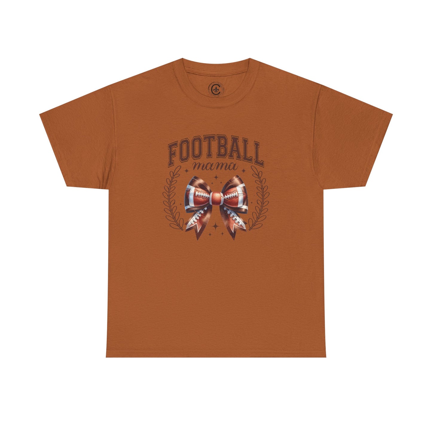 Football Mama Tee - Unisex Heavy Cotton T-Shirt, Sports Mom Gift, Game Day Apparel, Tailgate Outfit, Birthday Present