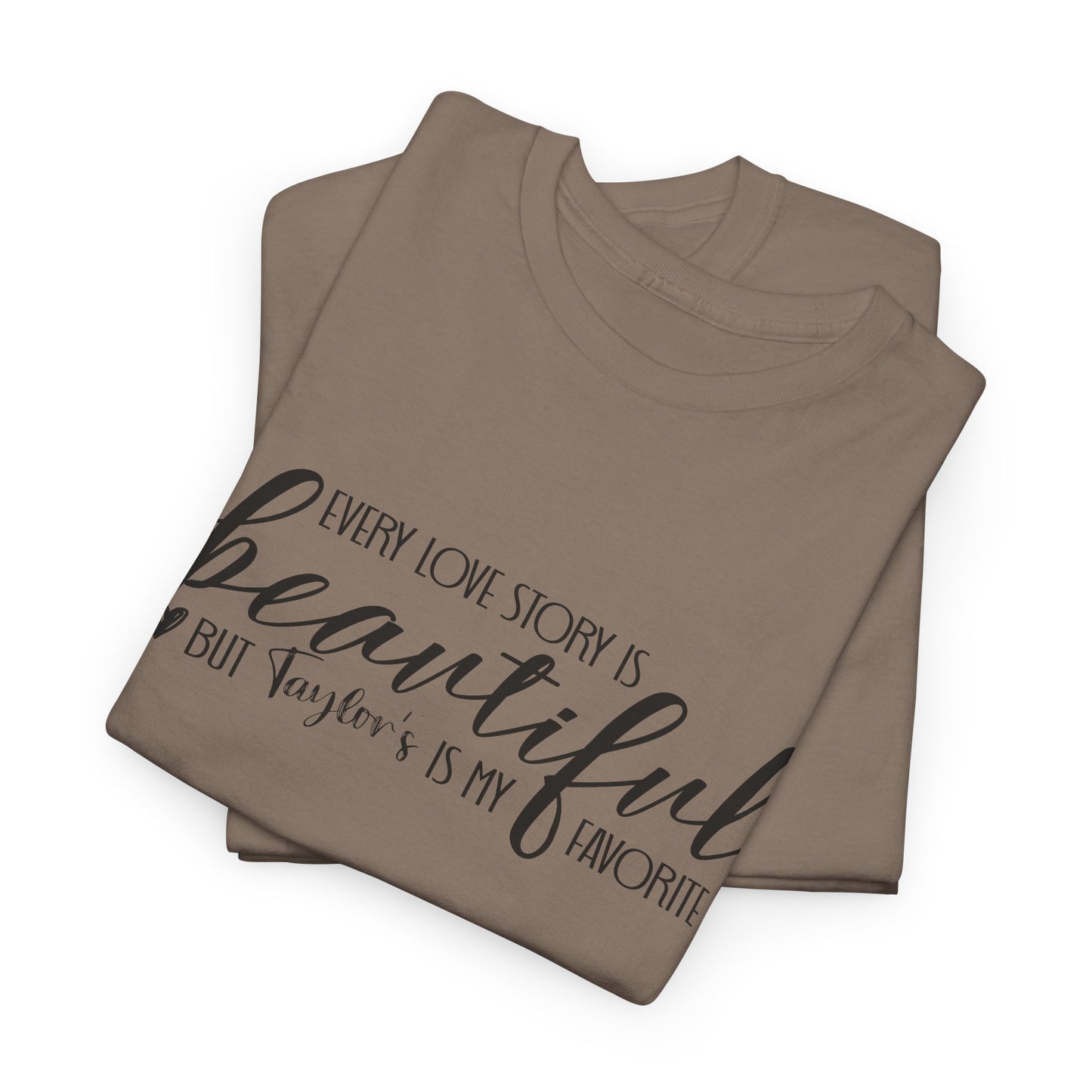 Taylor's Love Story, Beautiful Unisex Heavy Cotton Tee,