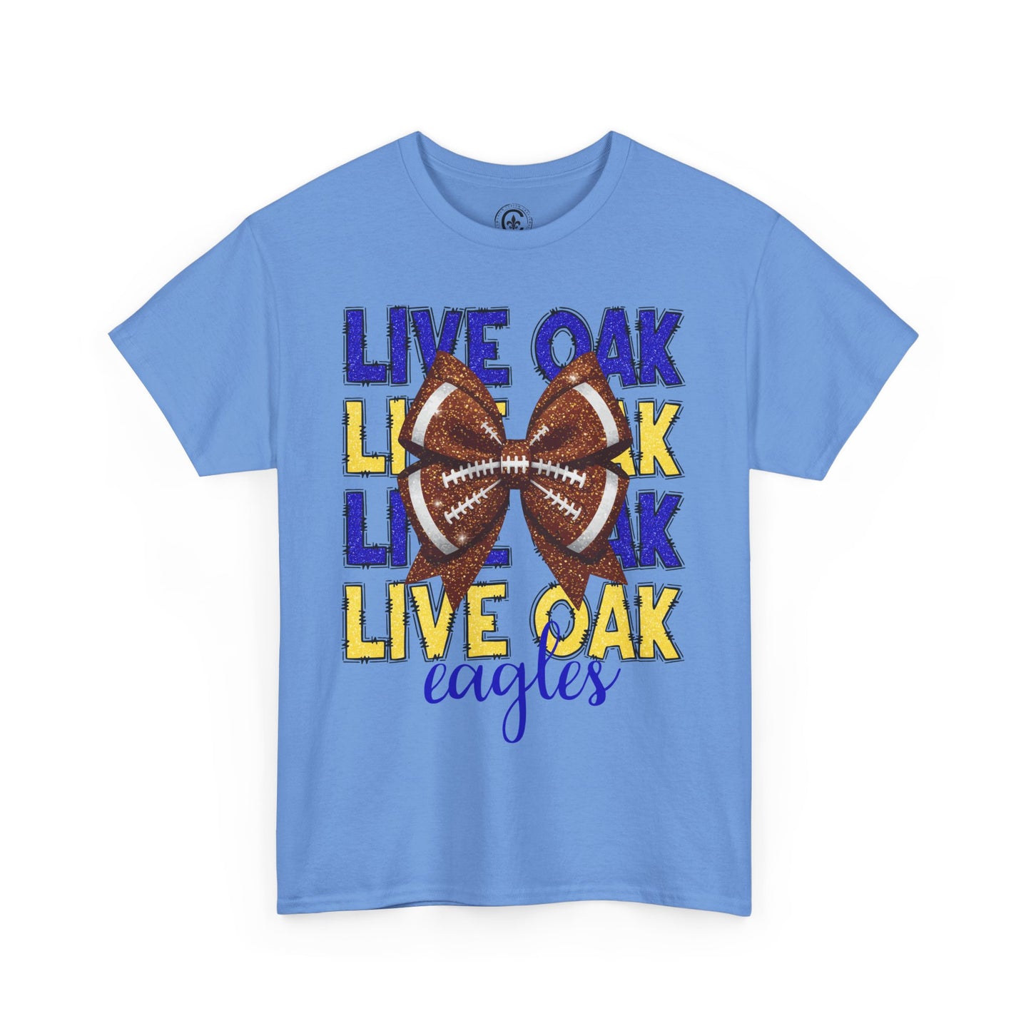 Live Oak Eagles Football Tee, Unisex Cotton Shirt, Sports Fan Apparel, Game Day Outfit, Team Spirit Clothing