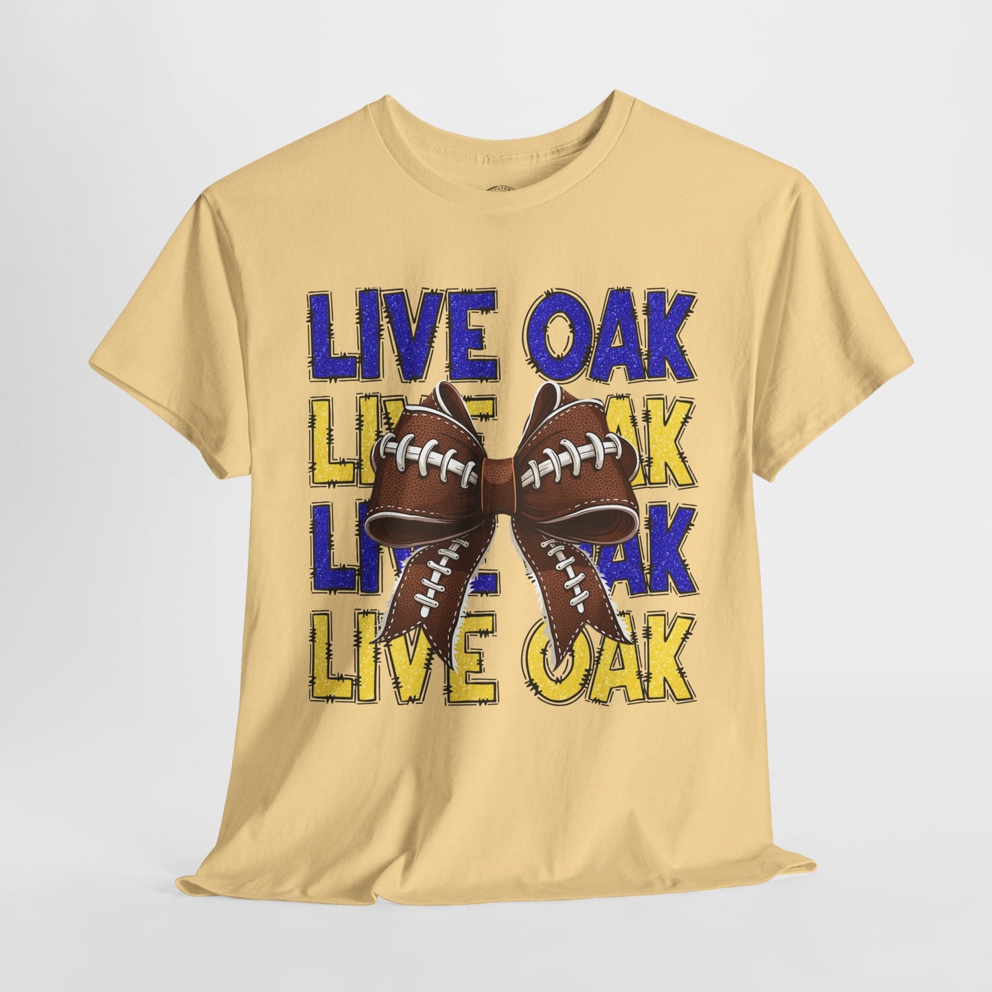Live Oak Eagles Football Tee, Unisex Cotton Shirt, Sports Fan Apparel, Game Day Outfit, Team Spirit Clothing