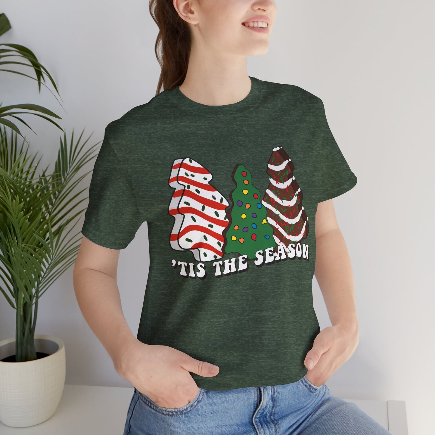 'Tis the Season, Lil Debbie, Little, Christmas Tree, Cakes, Brownies, Food Tshirt