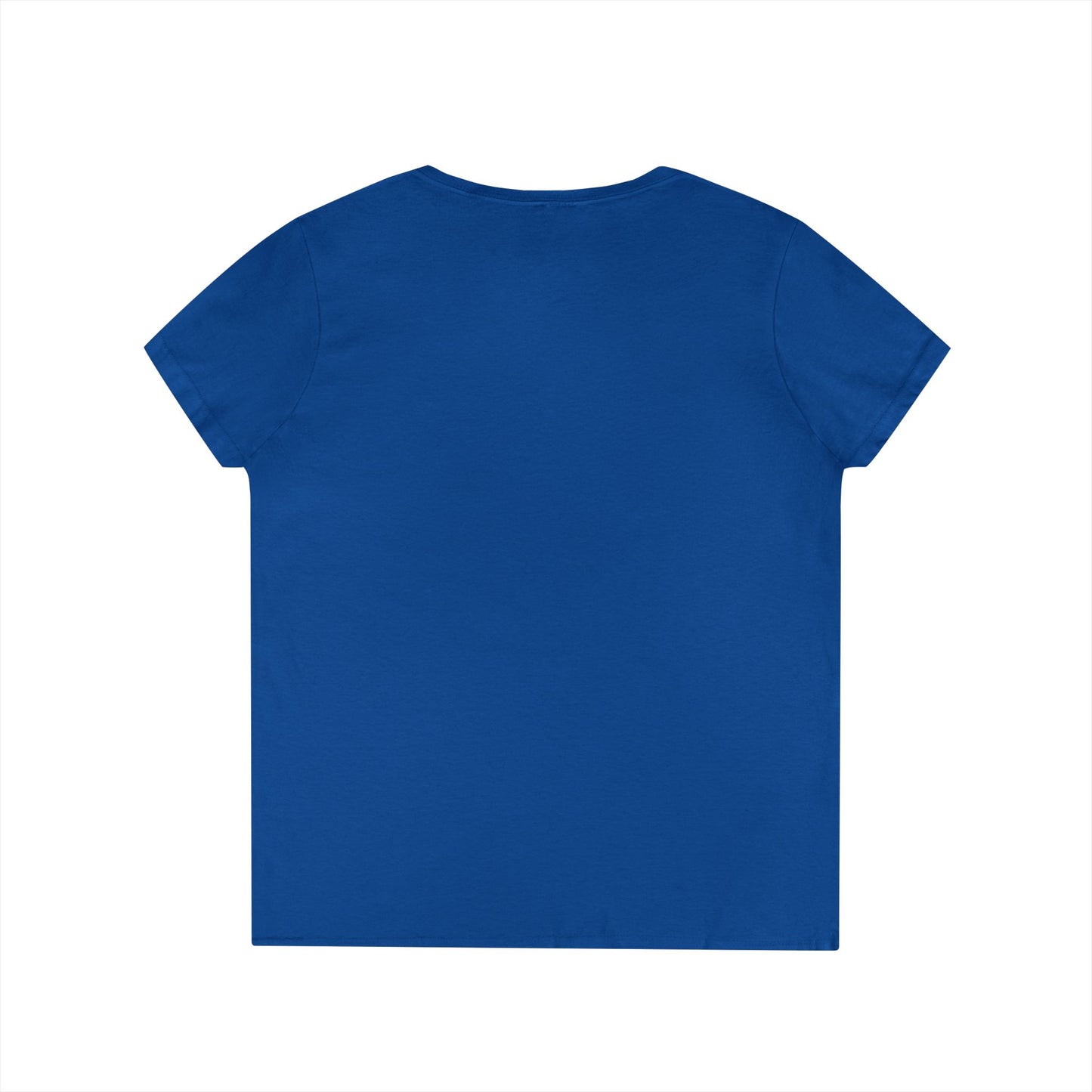 Vibrant Graphic Tee, Ladies' V-Neck T-Shirt, Fun Casual Wear, Perfect for Gifts, Everyday Style, BISH I'M FROM Louisiana