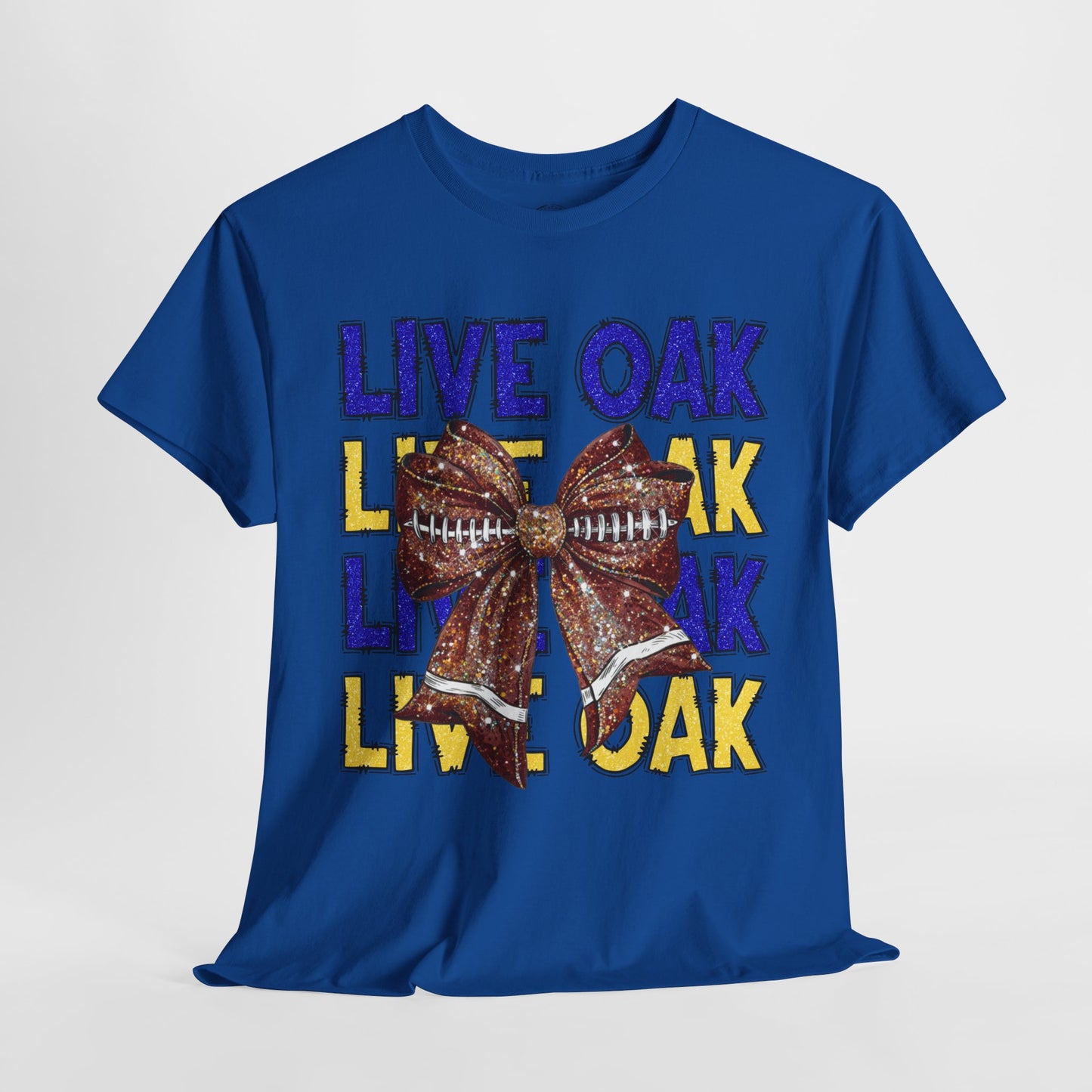 Live Oak Eagles Football Tee, Unisex Cotton Shirt, Sports Fan Apparel, Game Day Outfit, Team Spirit Clothing