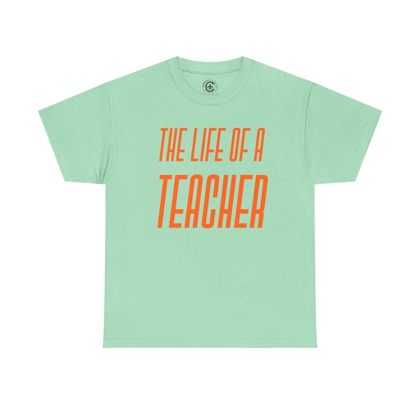 The life of a Teacher Tee - Unisex Heavy Cotton T-Shirt, Music Teacher Gift, Music Lover Shirt, TS12 12 Swiftie