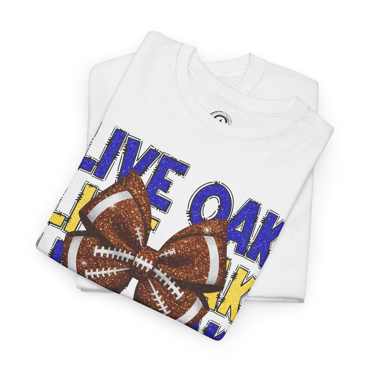 Live Oak Eagles Football Tee, Unisex Cotton Shirt, Sports Fan Apparel, Game Day Outfit, Team Spirit Clothing