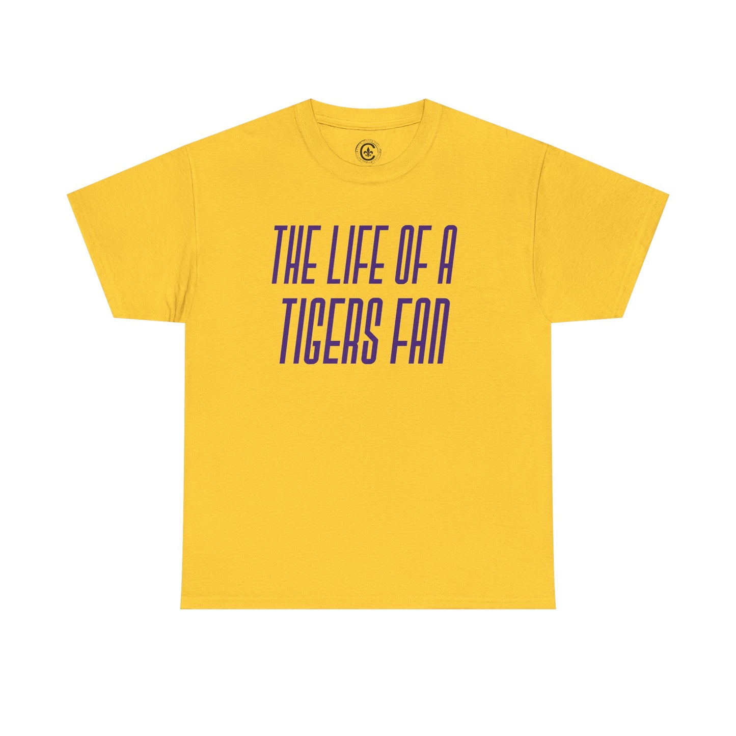 The life of a Tiger Fan Unisex Heavy Cotton T-Shirt Music Lover Shirt, TS12 12 Swiftie, lsu. tigers