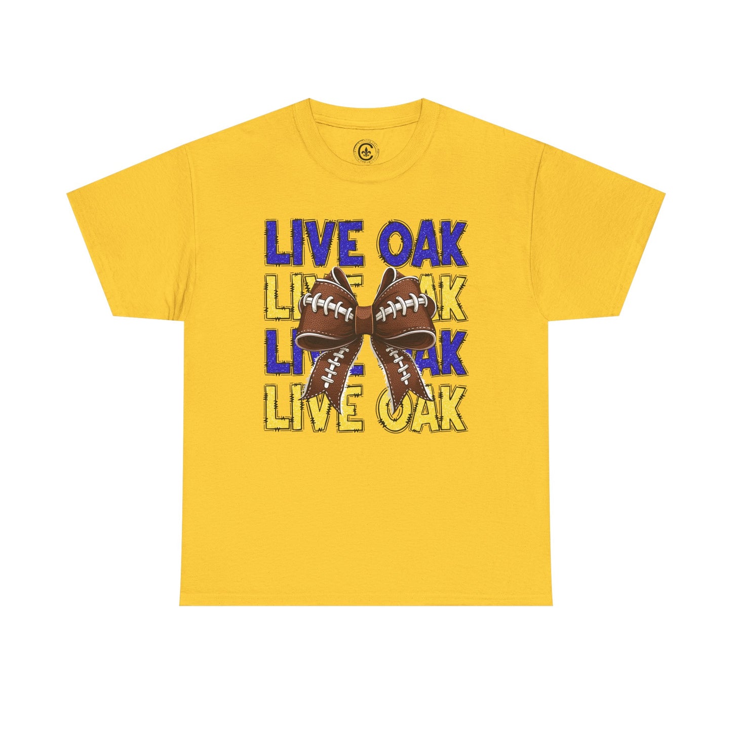 Live Oak Eagles Football Tee, Unisex Cotton Shirt, Sports Fan Apparel, Game Day Outfit, Team Spirit Clothing