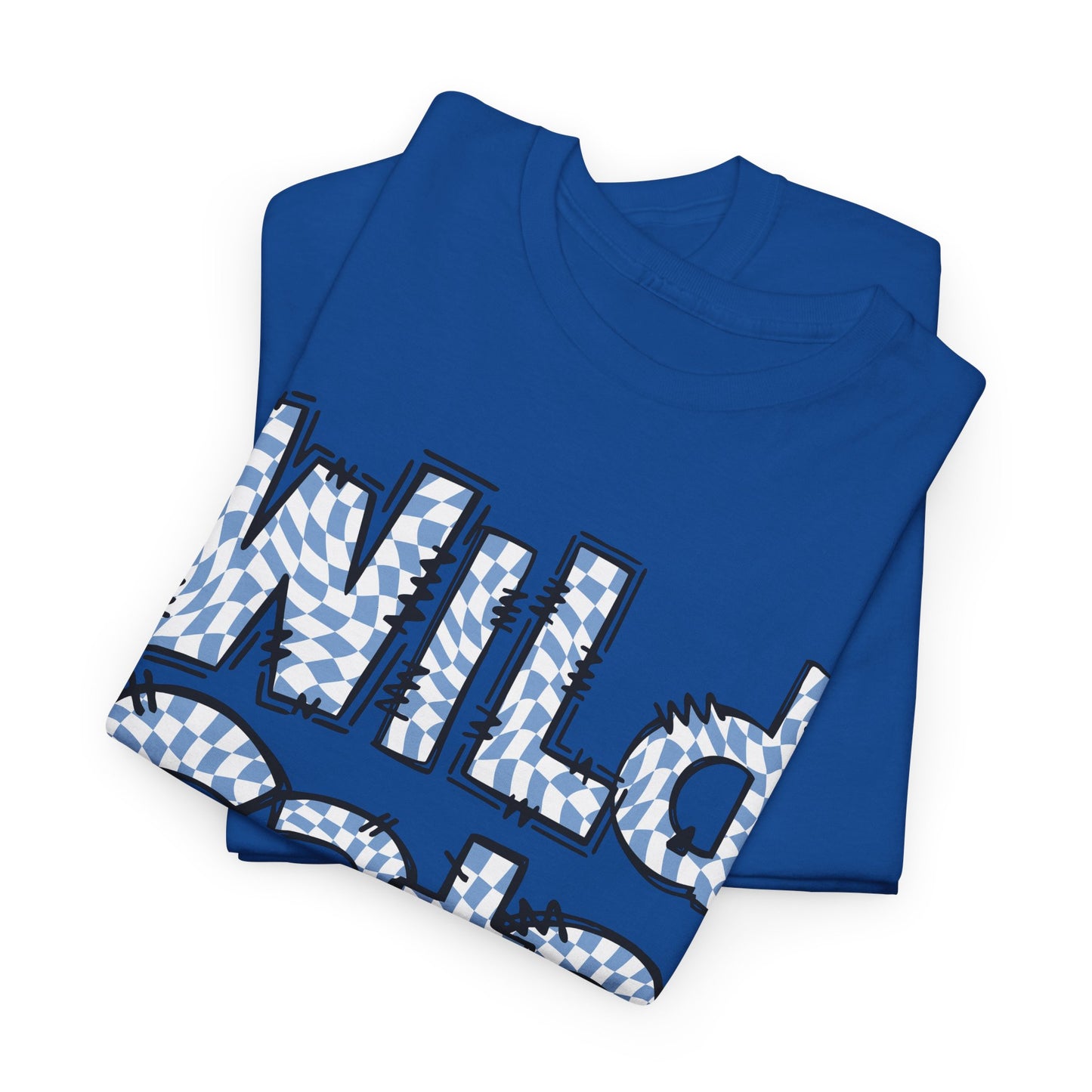 St Amant Blue Wildcats Love Unisex Tee, Cute Cotton Shirt, School Spirit Apparel, Family Gatherings, Casual Wear, Gift for Students, Personalized Designs