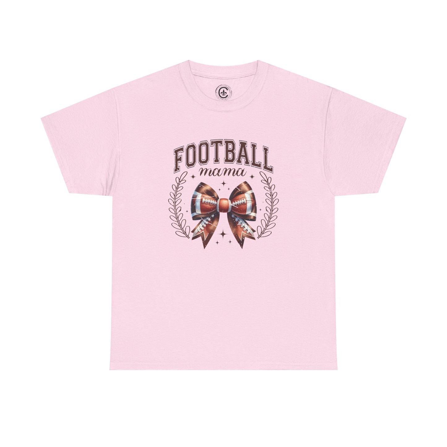 Football Mama Tee - Unisex Heavy Cotton T-Shirt, Sports Mom Gift, Game Day Apparel, Tailgate Outfit, Birthday Present