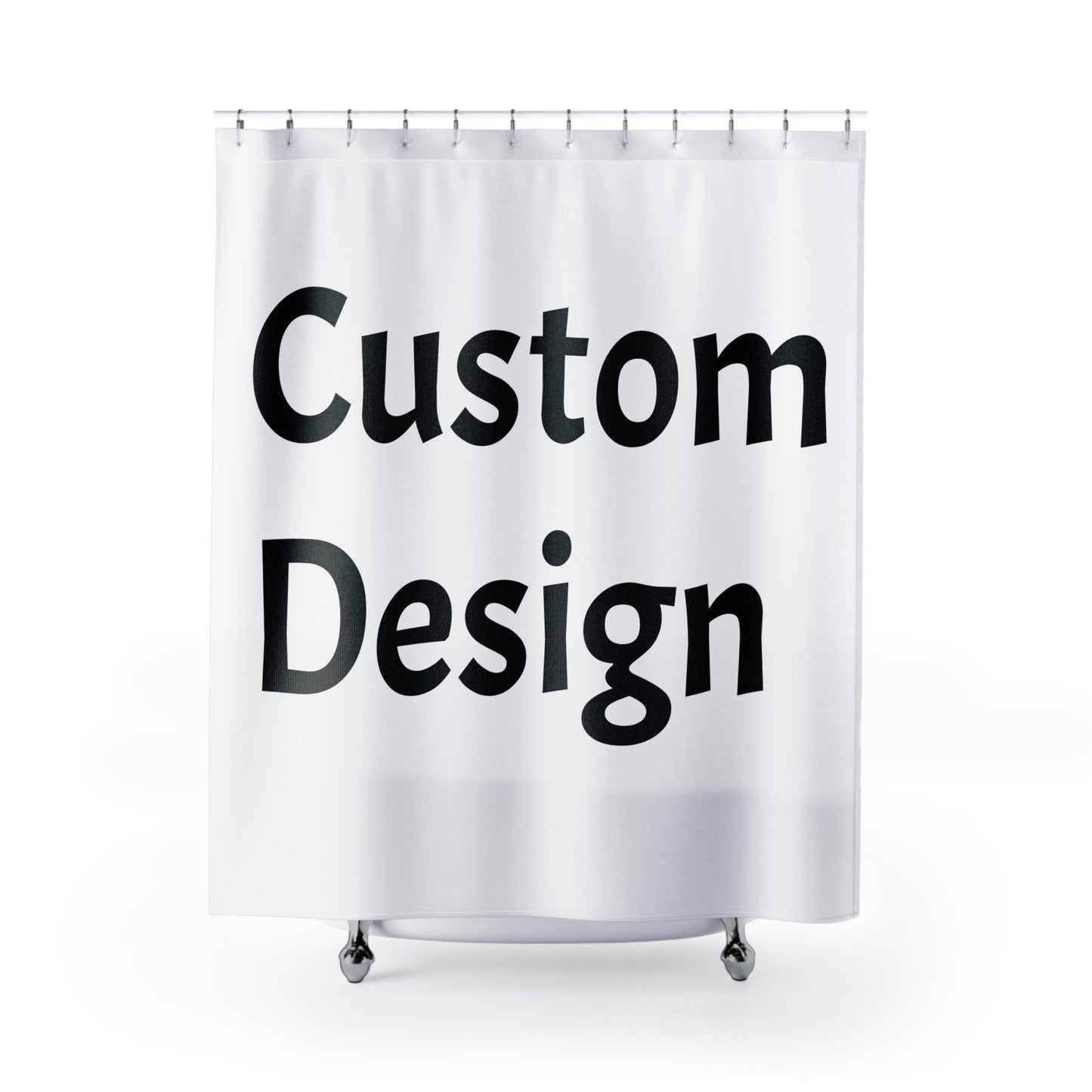 Personalized Shower Curtain, Bathroom Decor, Unique Gift for Home, Modern Design, Stylish Bathroom Accessory