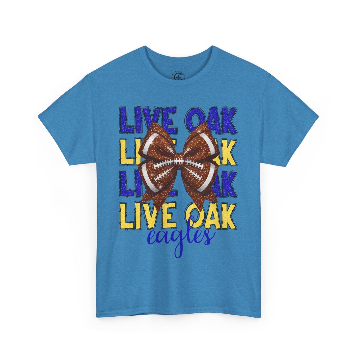 Live Oak Eagles Football Tee, Unisex Cotton Shirt, Sports Fan Apparel, Game Day Outfit, Team Spirit Clothing